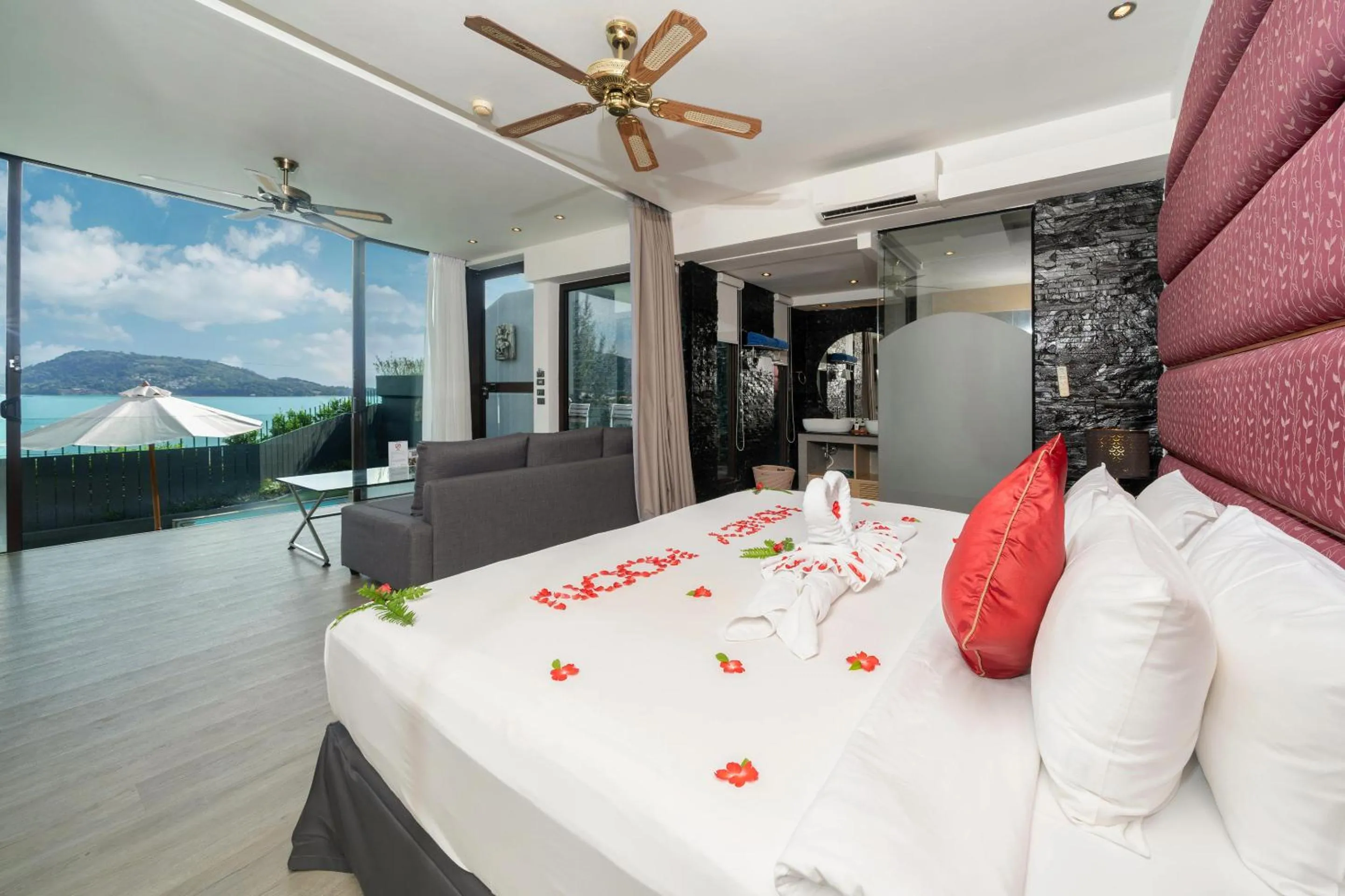 Bedroom in IndoChine Resort and Villas