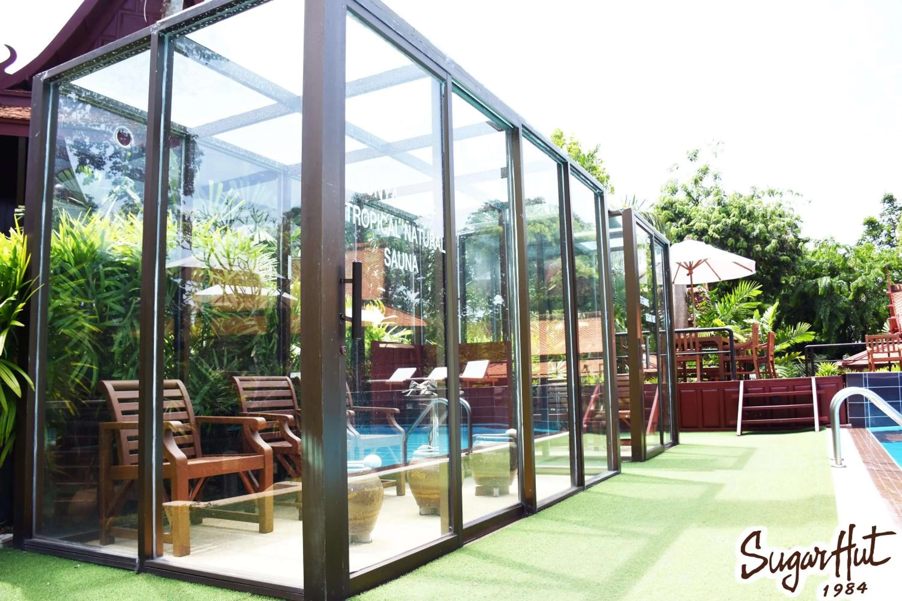 Steam room in Sugar Hut Resort & Restaurant