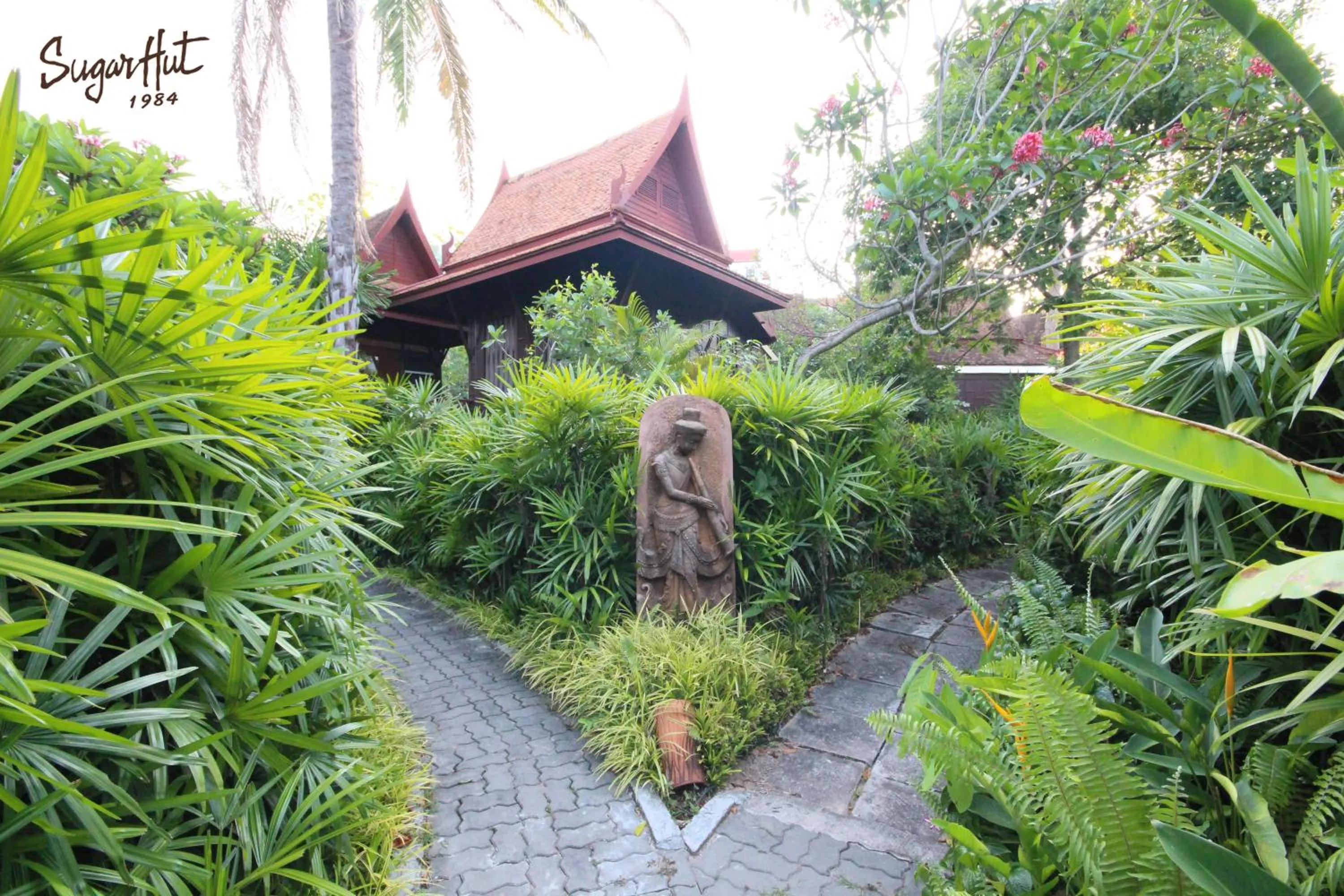 Garden view in Sugar Hut Resort & Restaurant