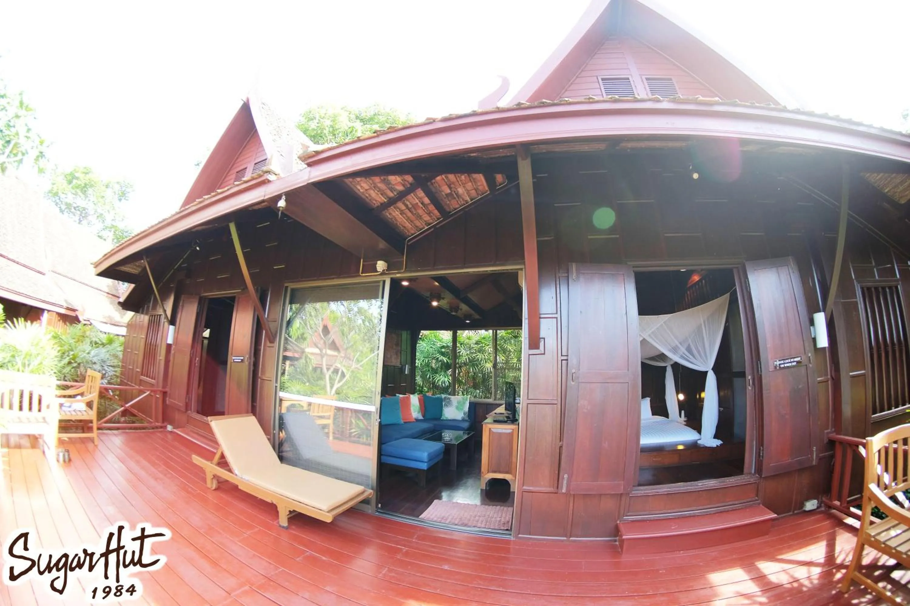 Balcony/Terrace in Sugar Hut Resort & Restaurant