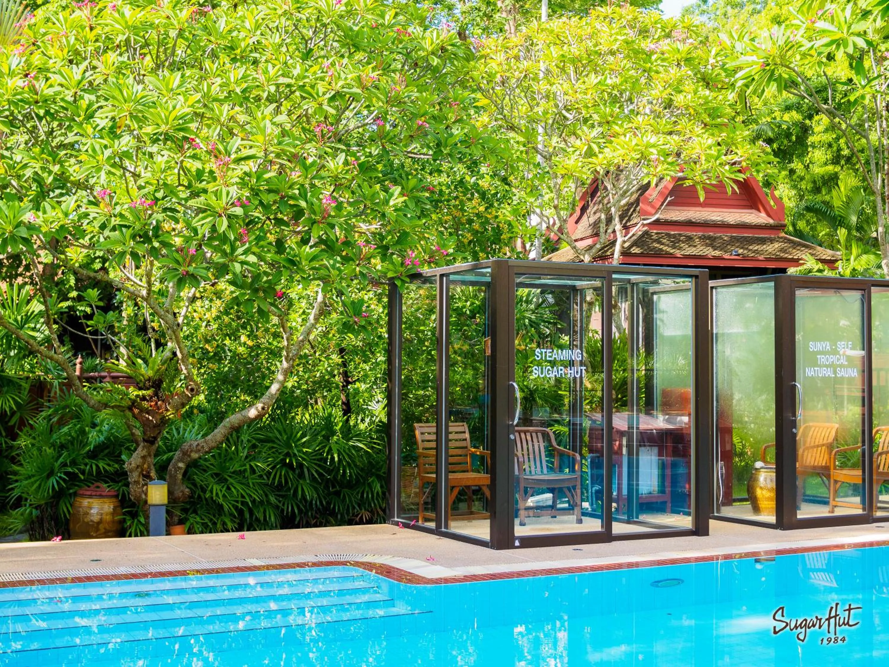 Steam room in Sugar Hut Resort & Restaurant