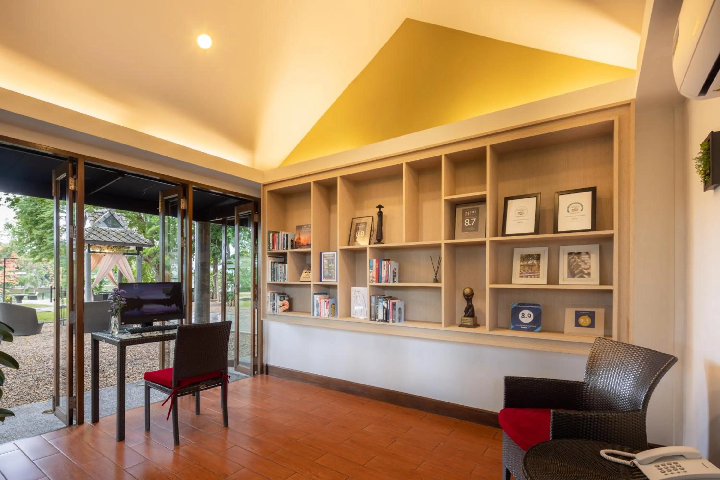 Library in U Inchantree Kanchanaburi