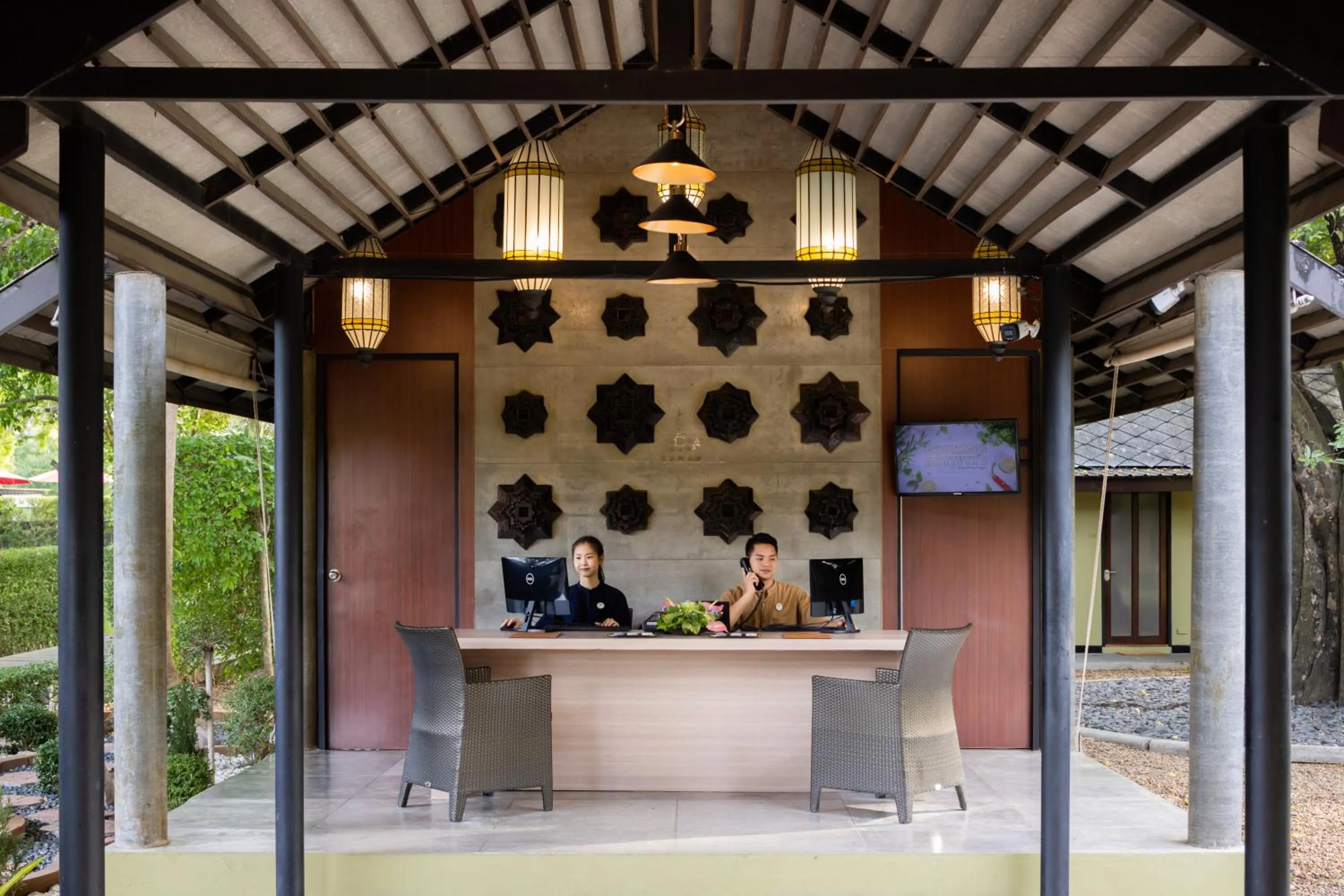 Lobby or reception in U Inchantree Kanchanaburi