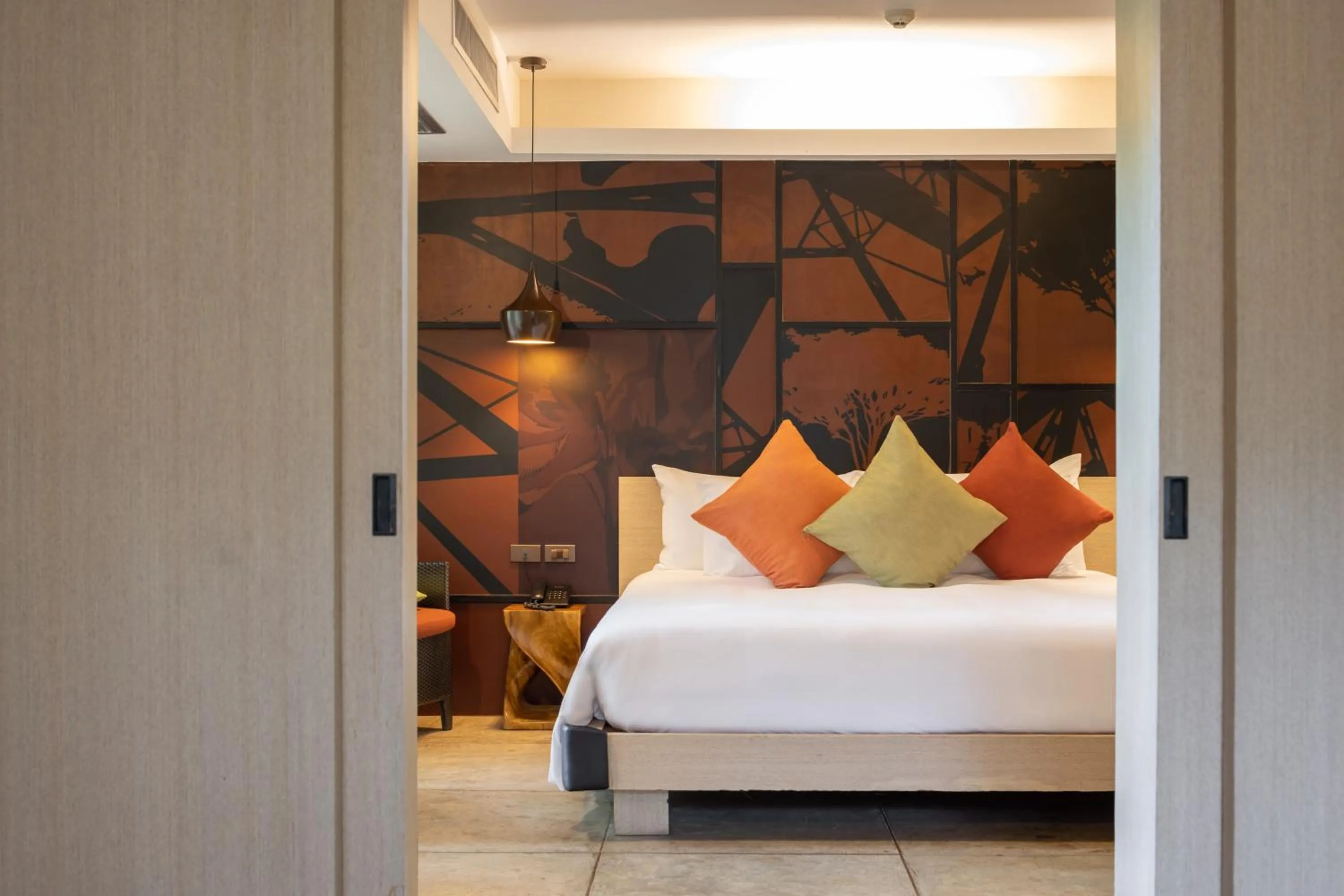 Bed in U Inchantree Kanchanaburi