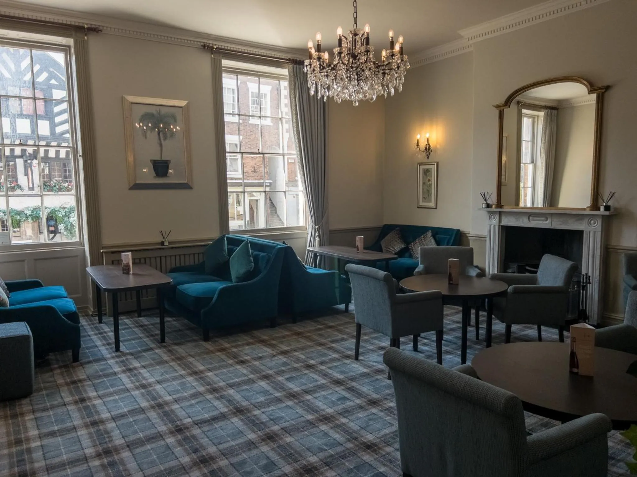 Lounge or bar in The Townhouse Chester