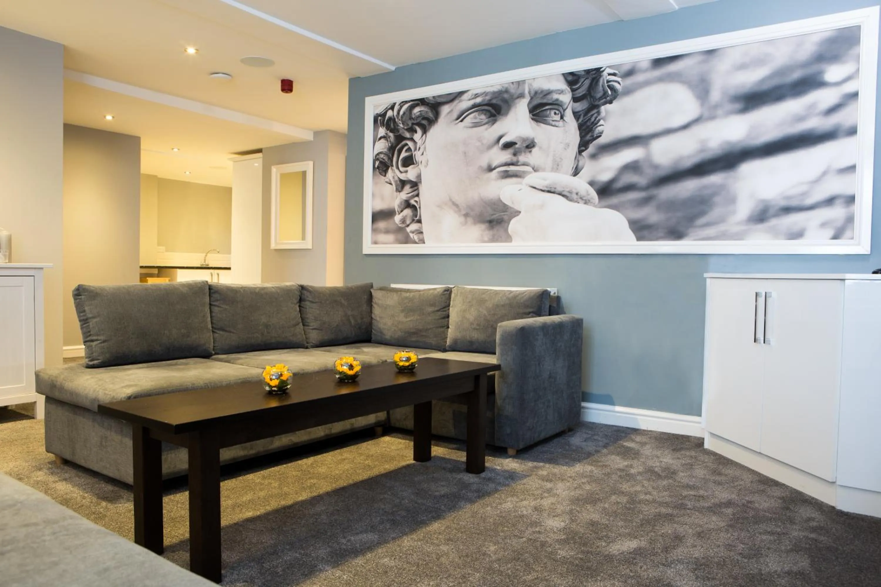 Living room in The Townhouse Chester