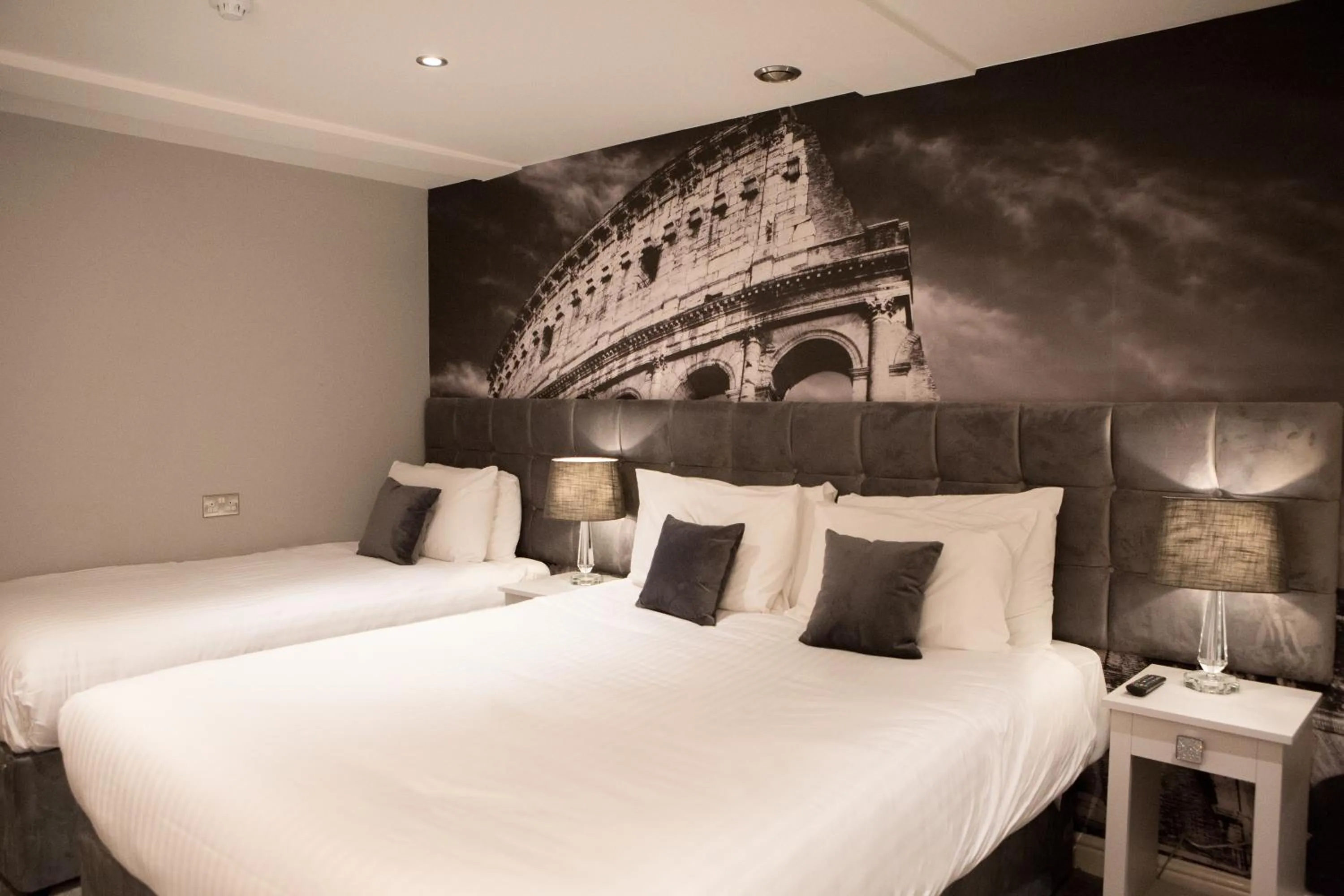 Bedroom, Bed in The Townhouse Chester