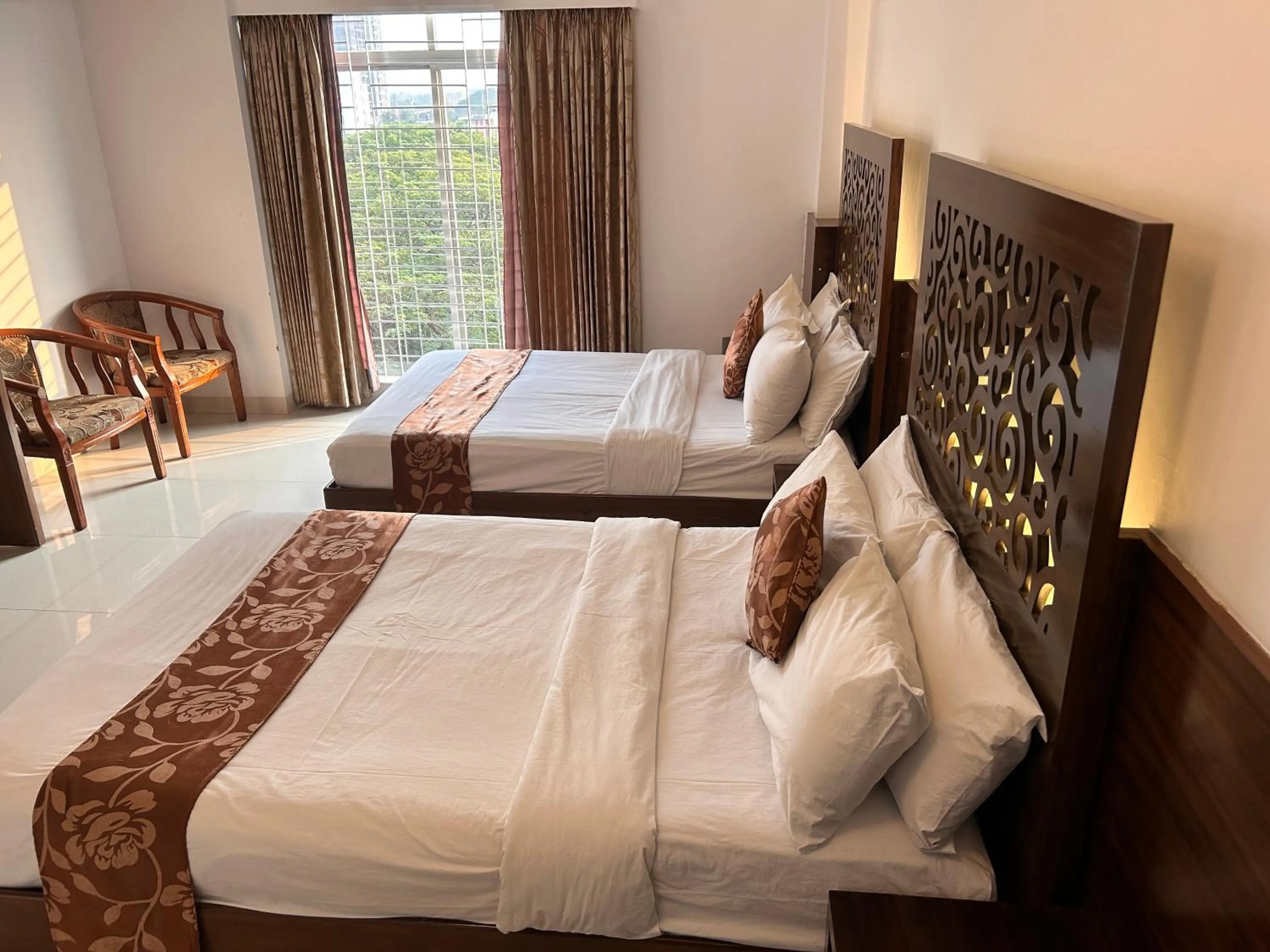 Bed in La Vista Hotel