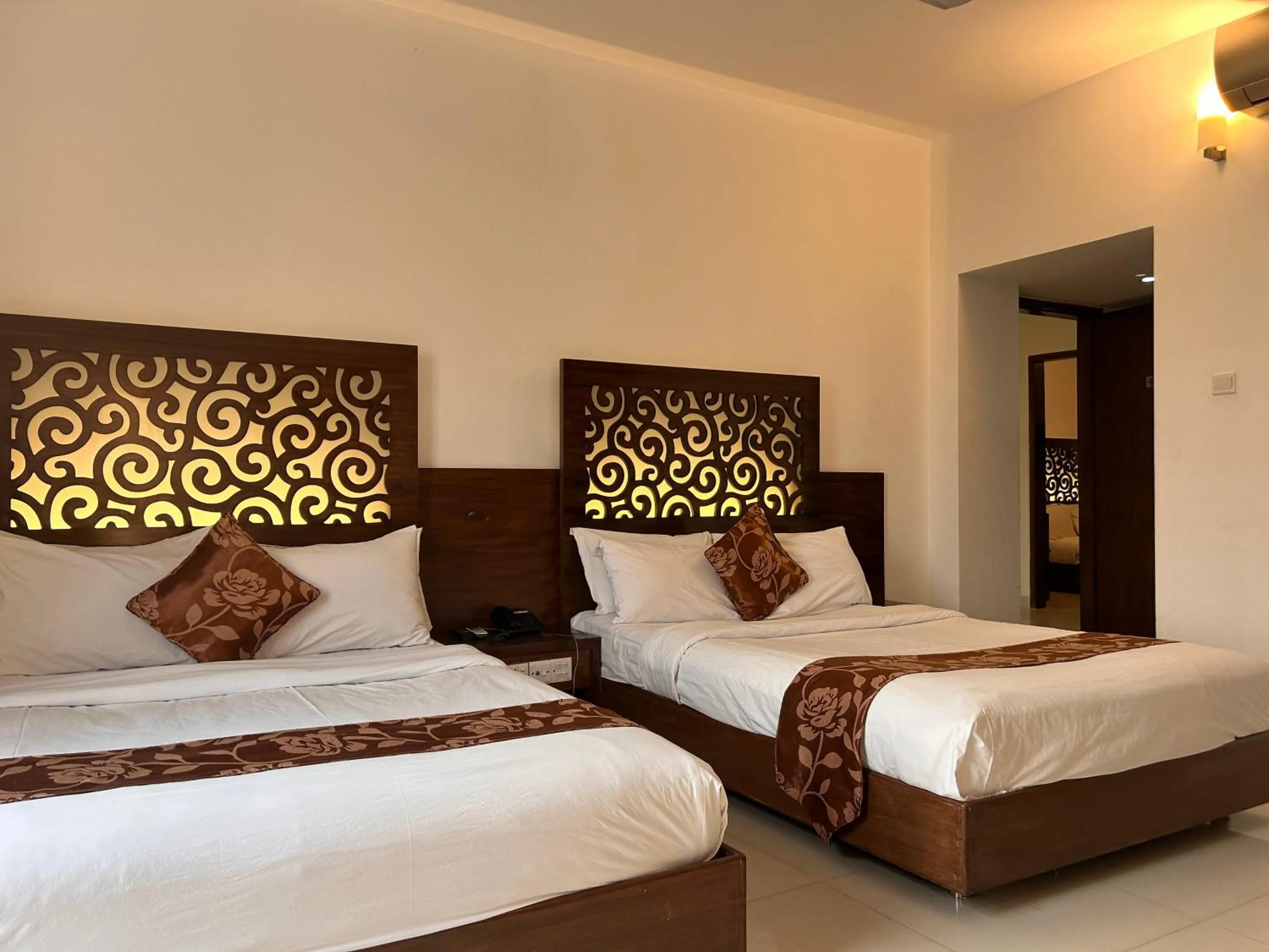 Bed in La Vista Hotel