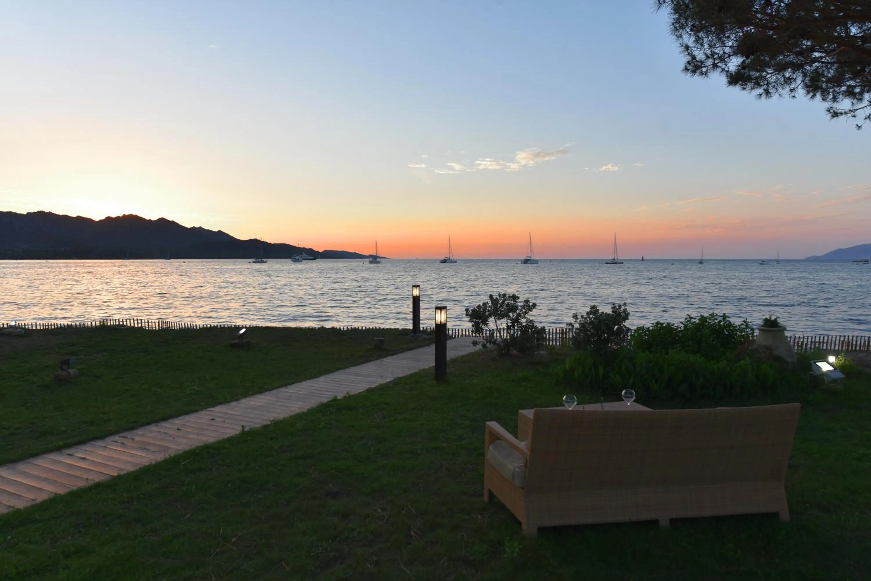 Sea view in Hôtel La Roya