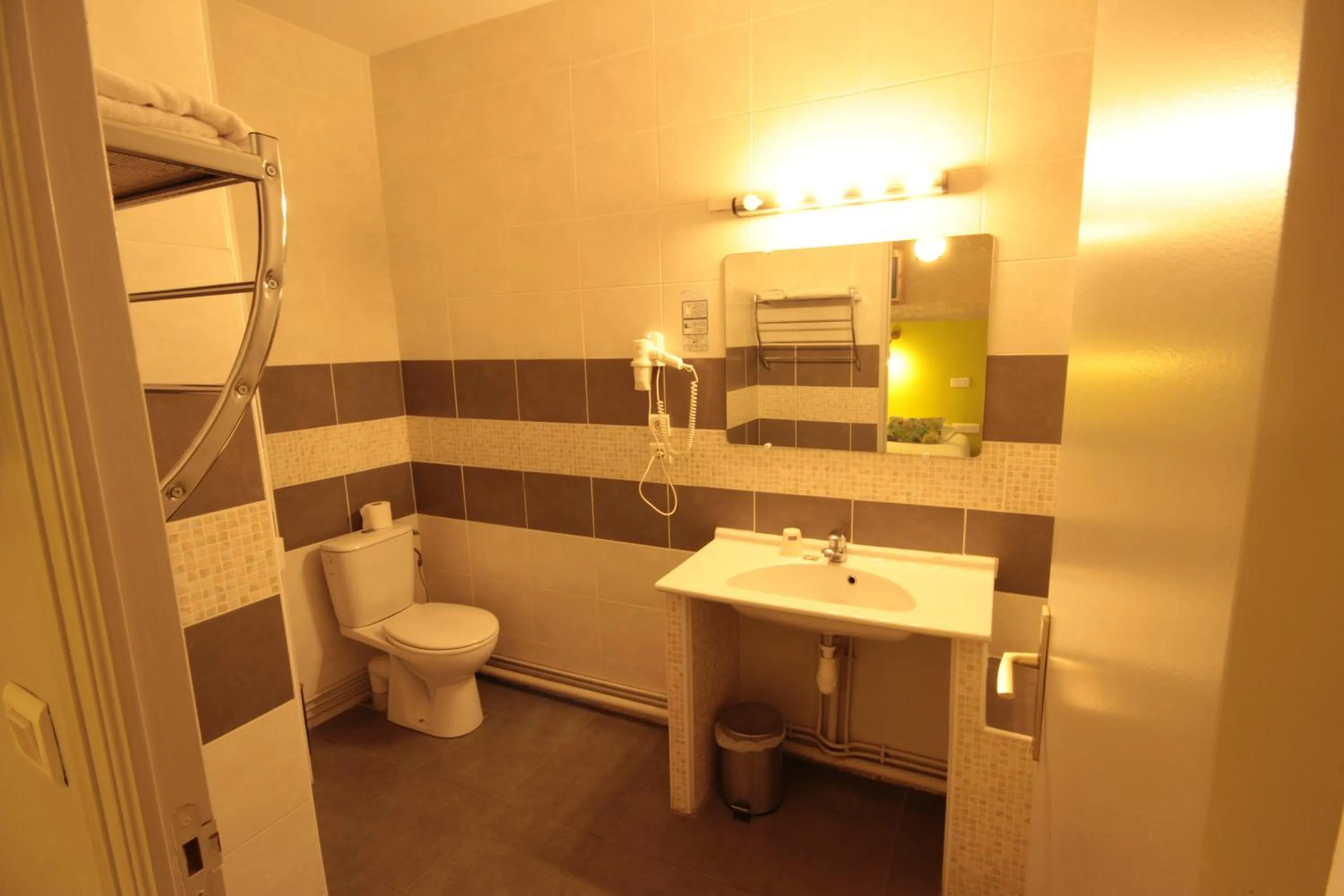 Shower in Hôtel Des Arts, Artisanal et Indépendant