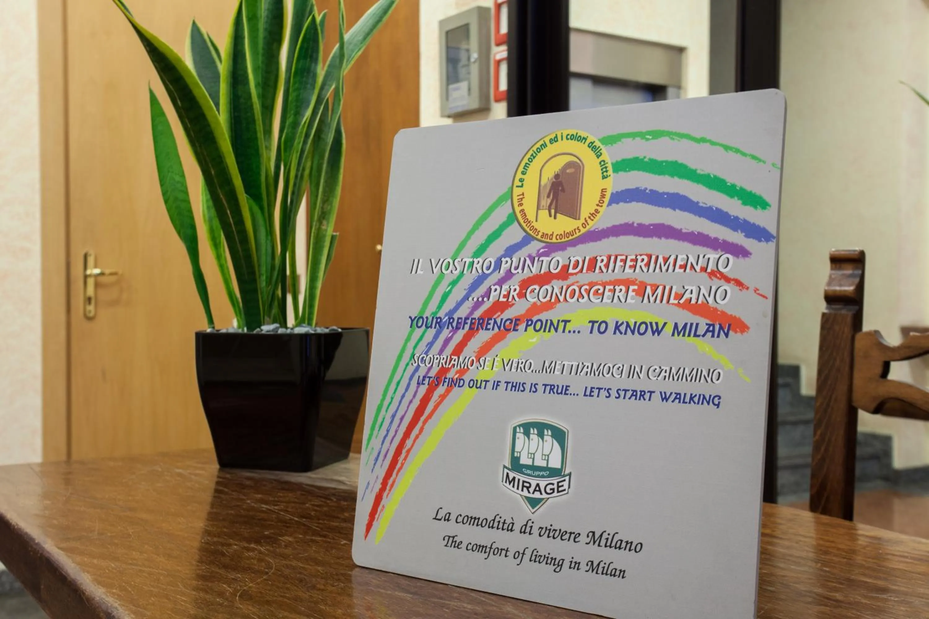 Decorative detail in Residence Lepontina