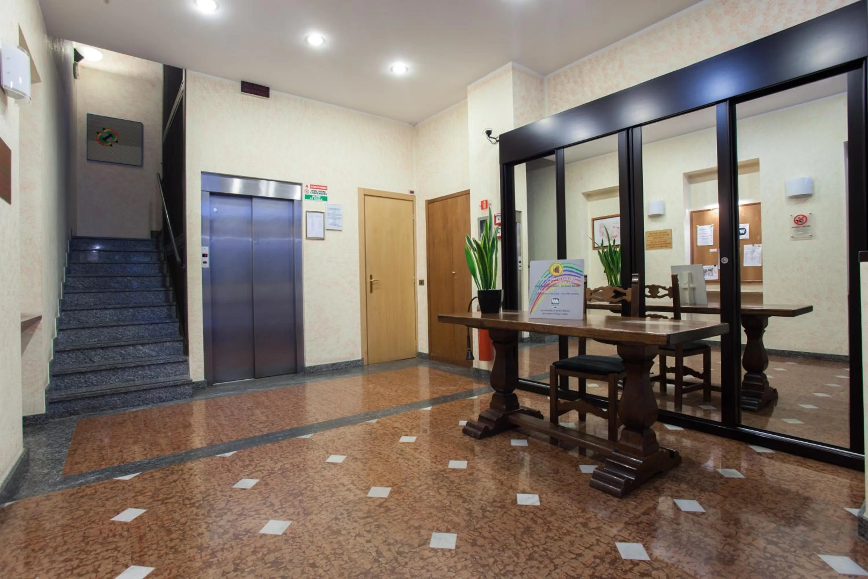 Lobby or reception in Residence Lepontina