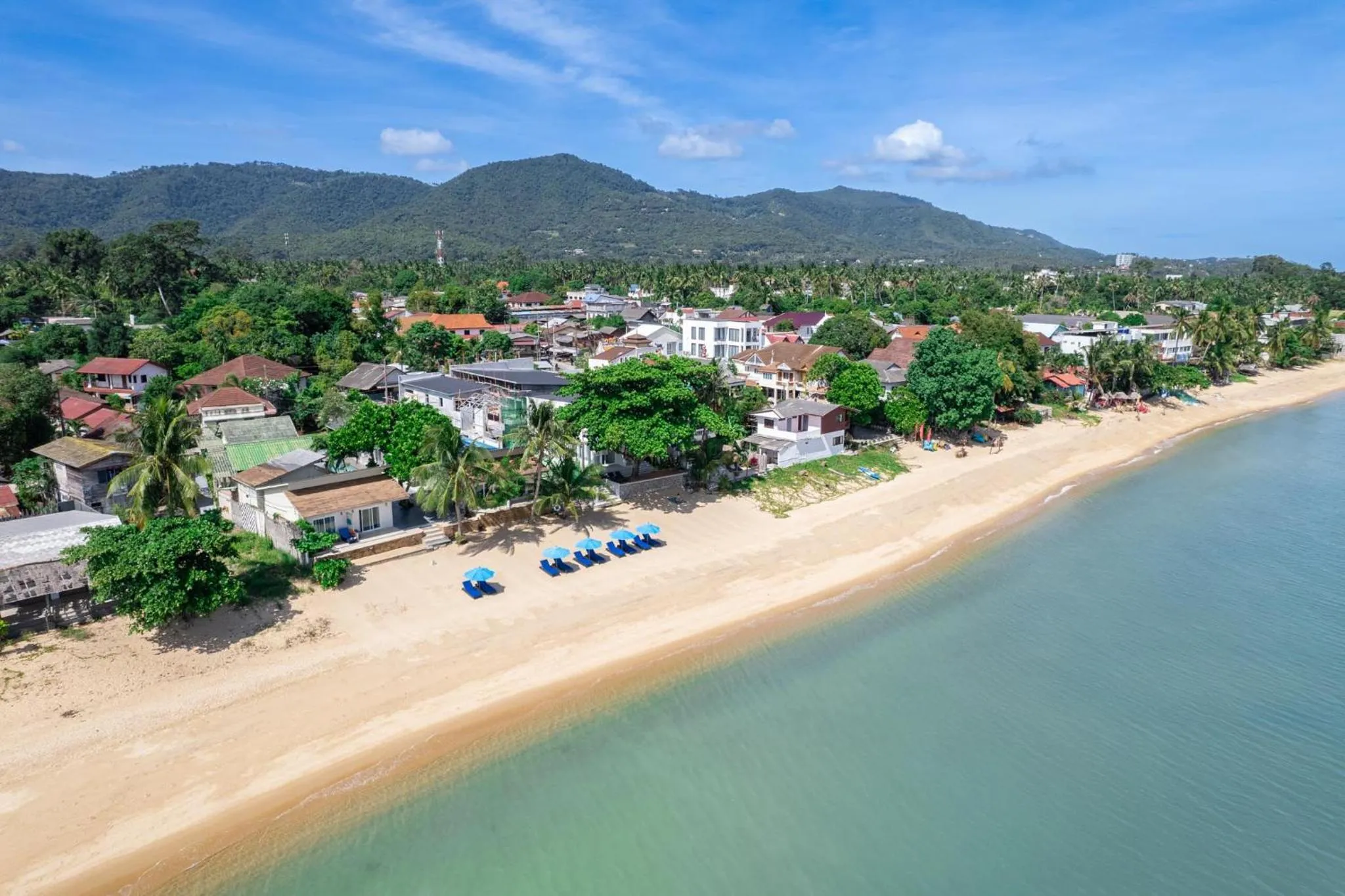 Bird's eye view in Baanfah Resort Samui