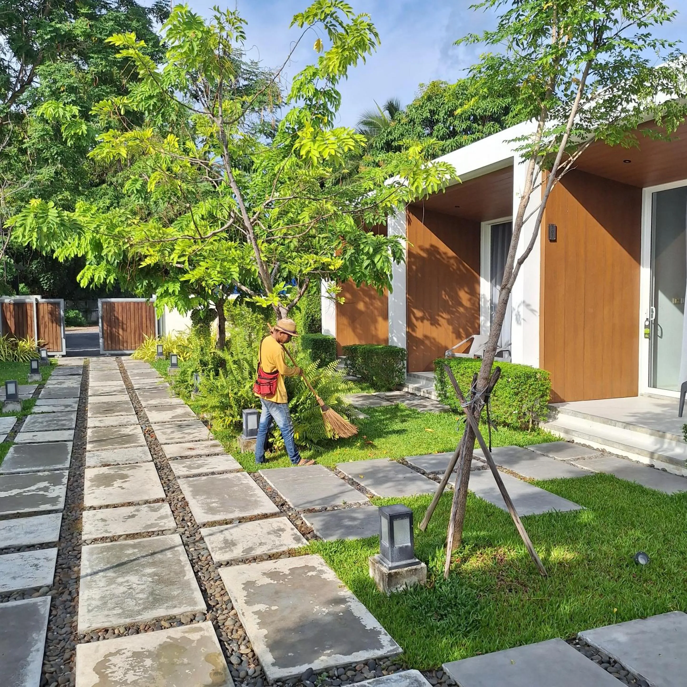 Garden in Baanfah Resort Samui