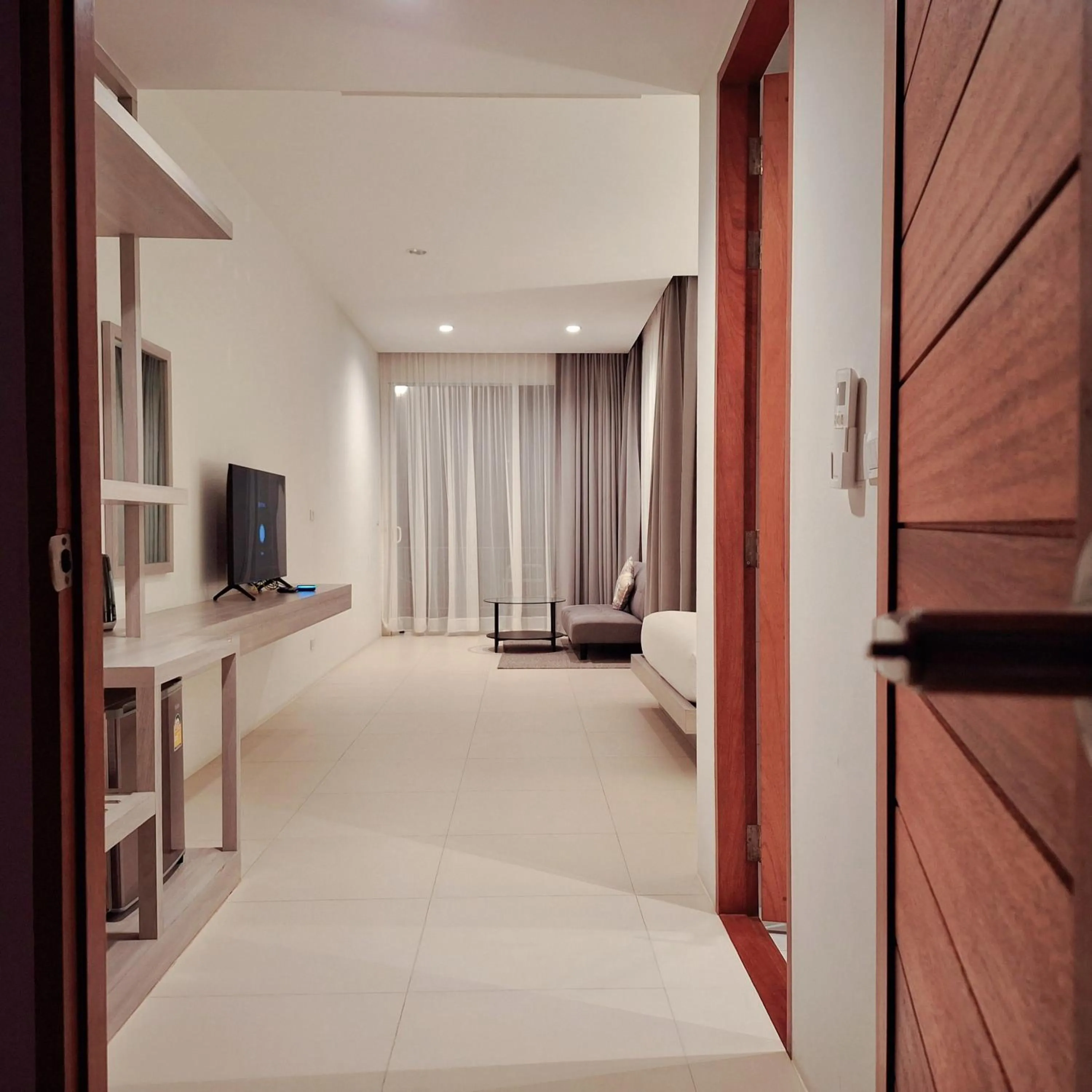 Living room, Bed in Baanfah Resort Samui