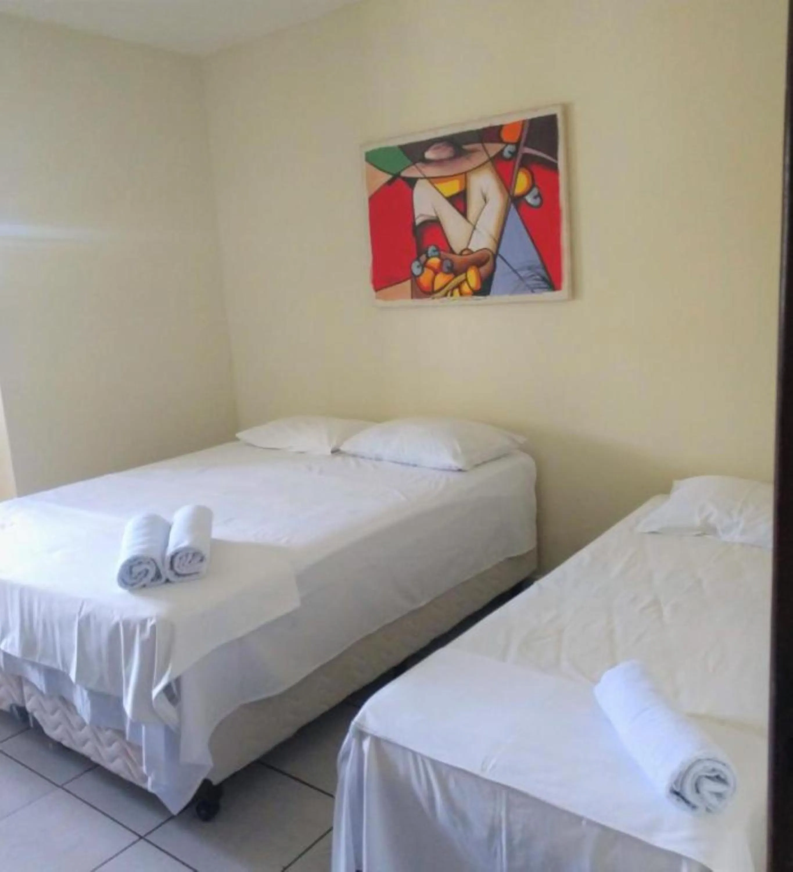 Bedroom, Bed in Hotel Beira Rio Preguiças