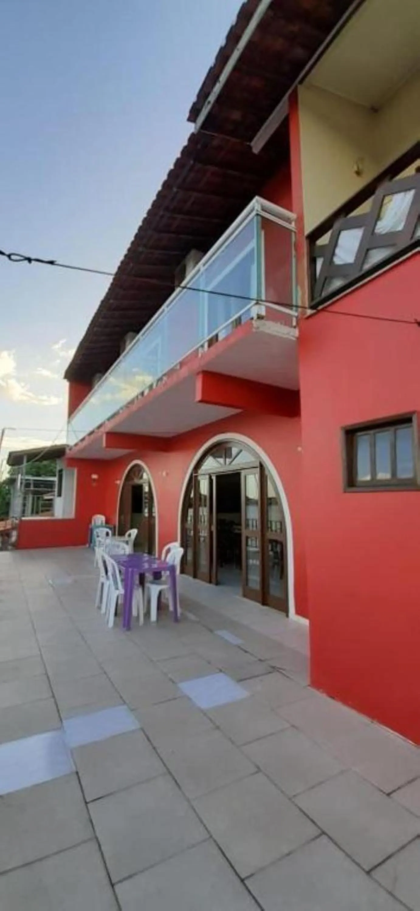 Patio in Hotel Beira Rio Preguiças