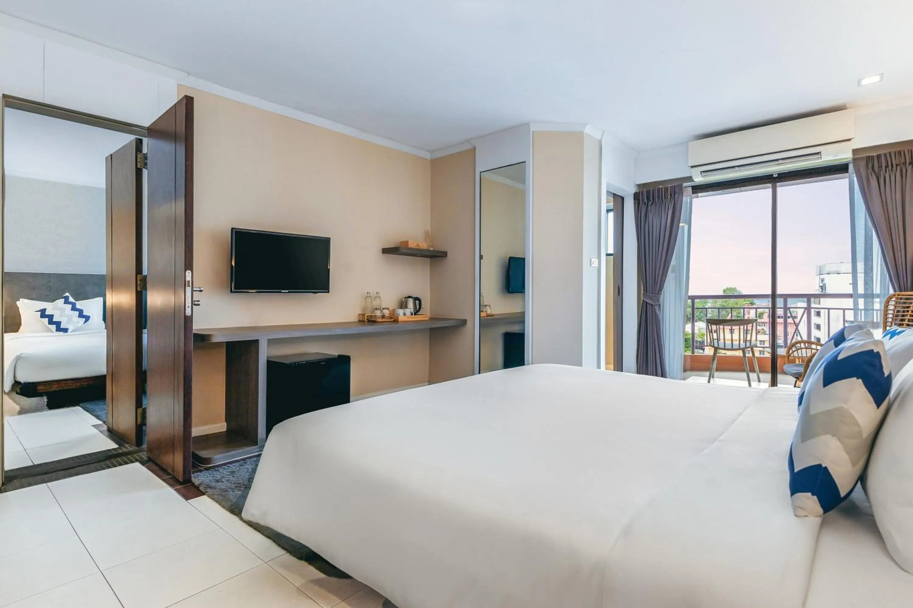 Bedroom, Bed in Heeton Concept Hotel Pattaya by Compass Hospitality