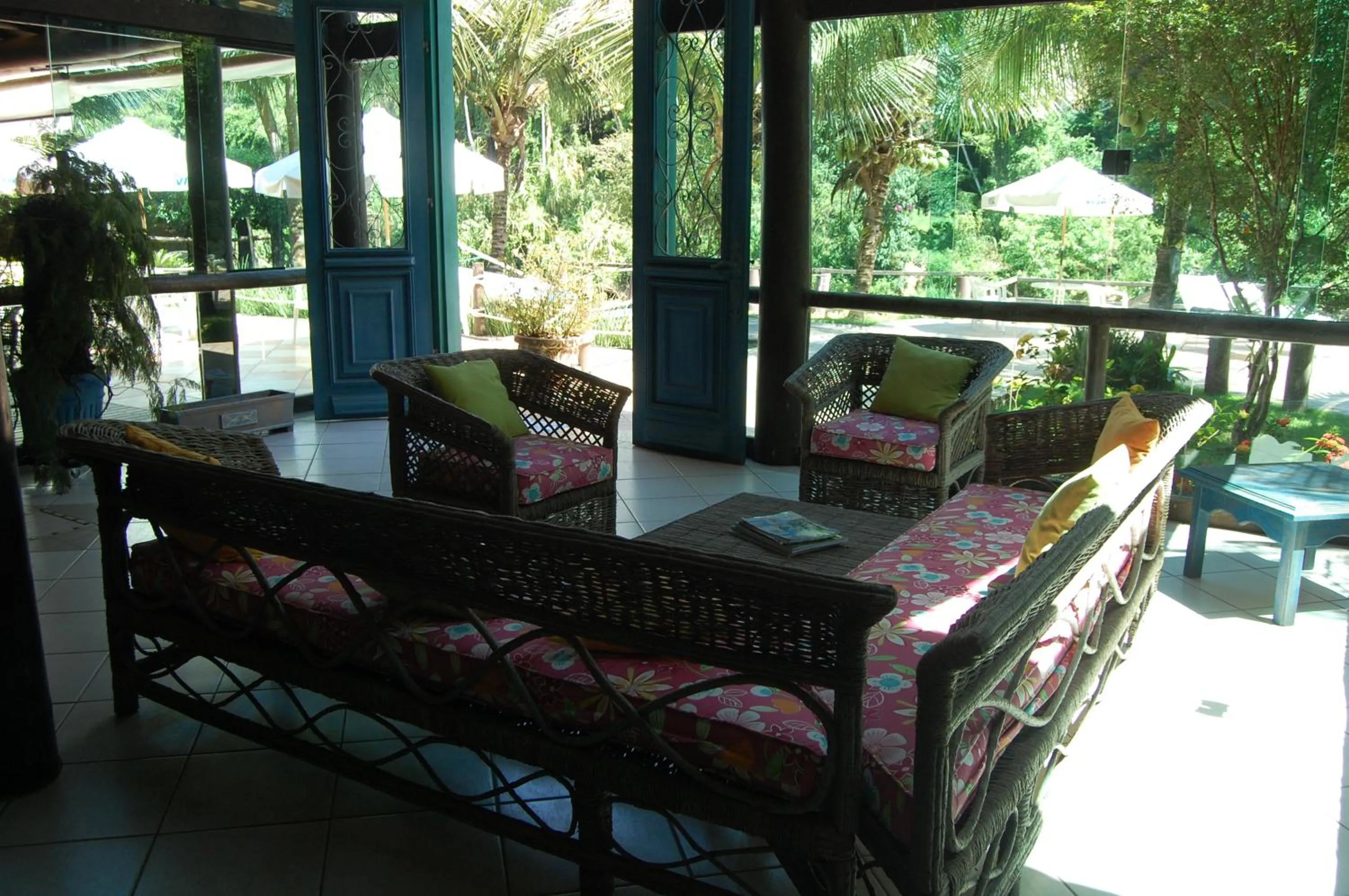 On site in Pousada Águas de Parati