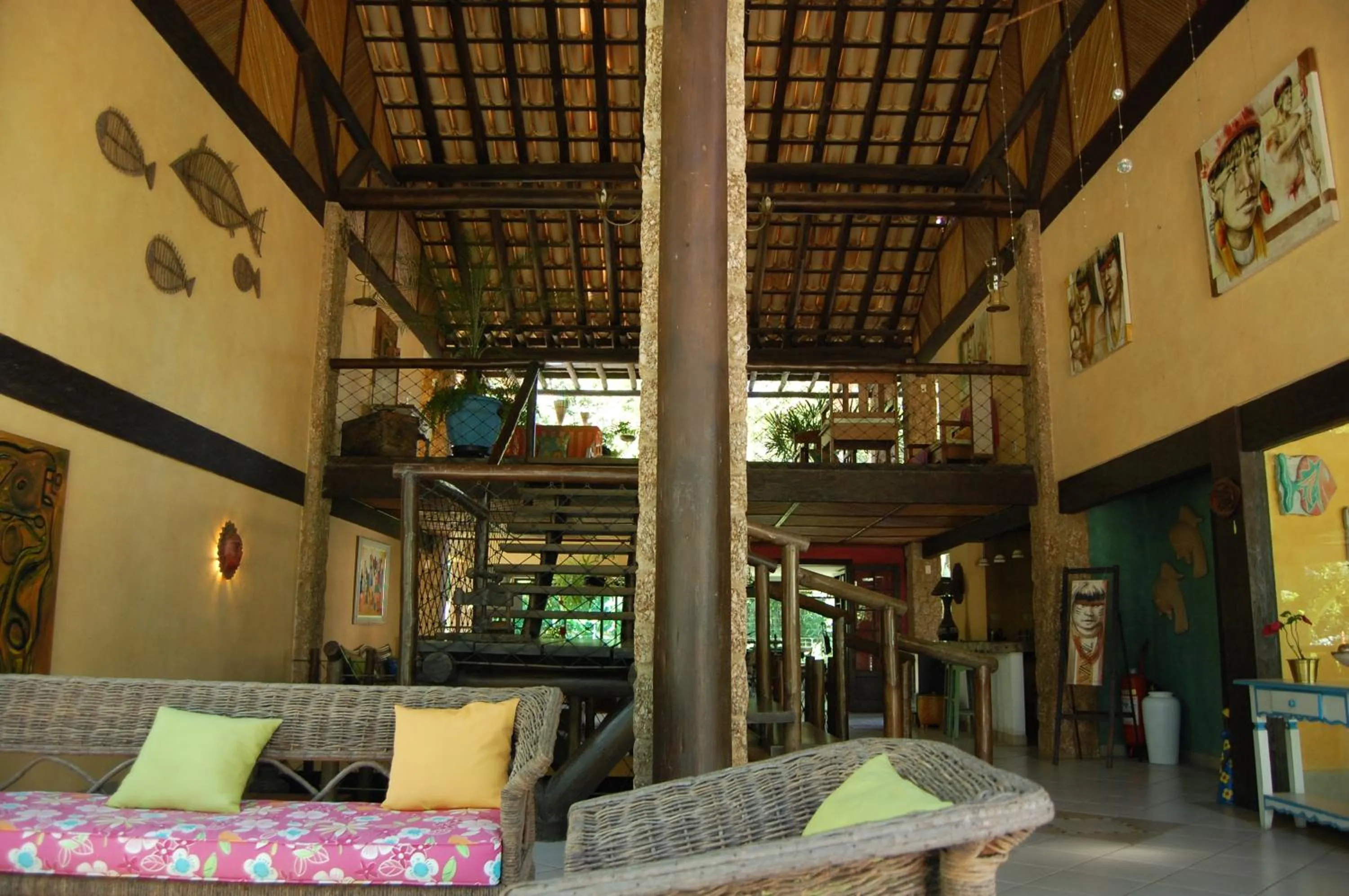 On site in Pousada Águas de Parati