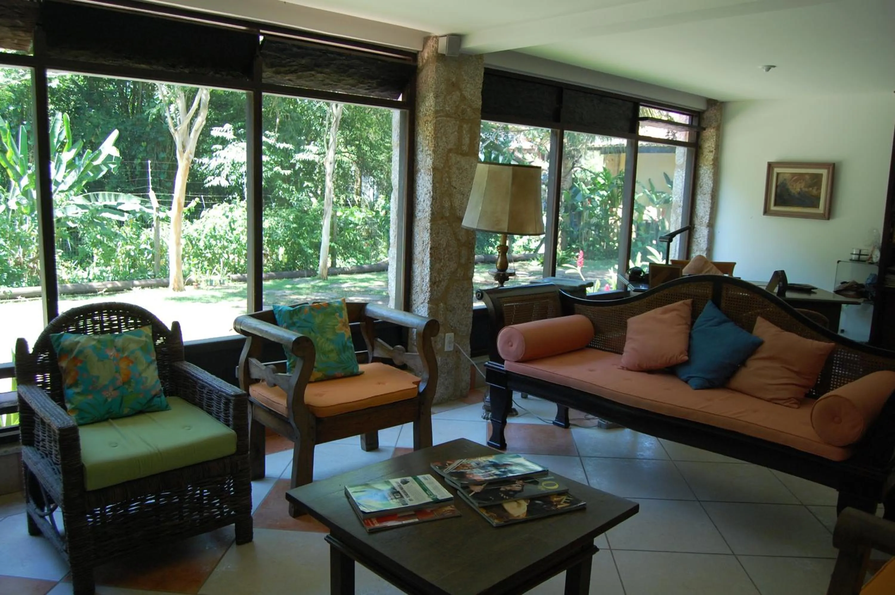 Decorative detail in Pousada Águas de Parati