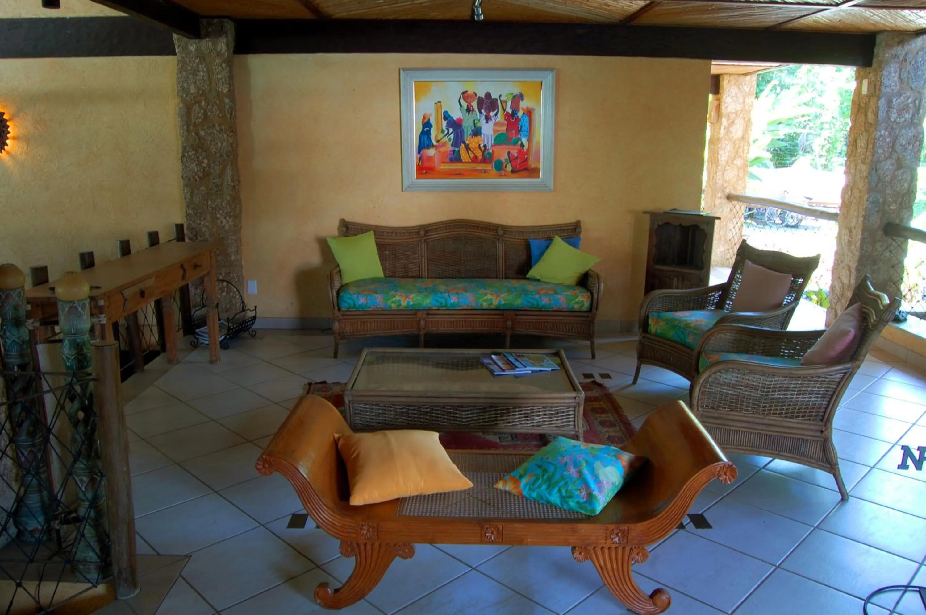 Decorative detail in Pousada Águas de Parati