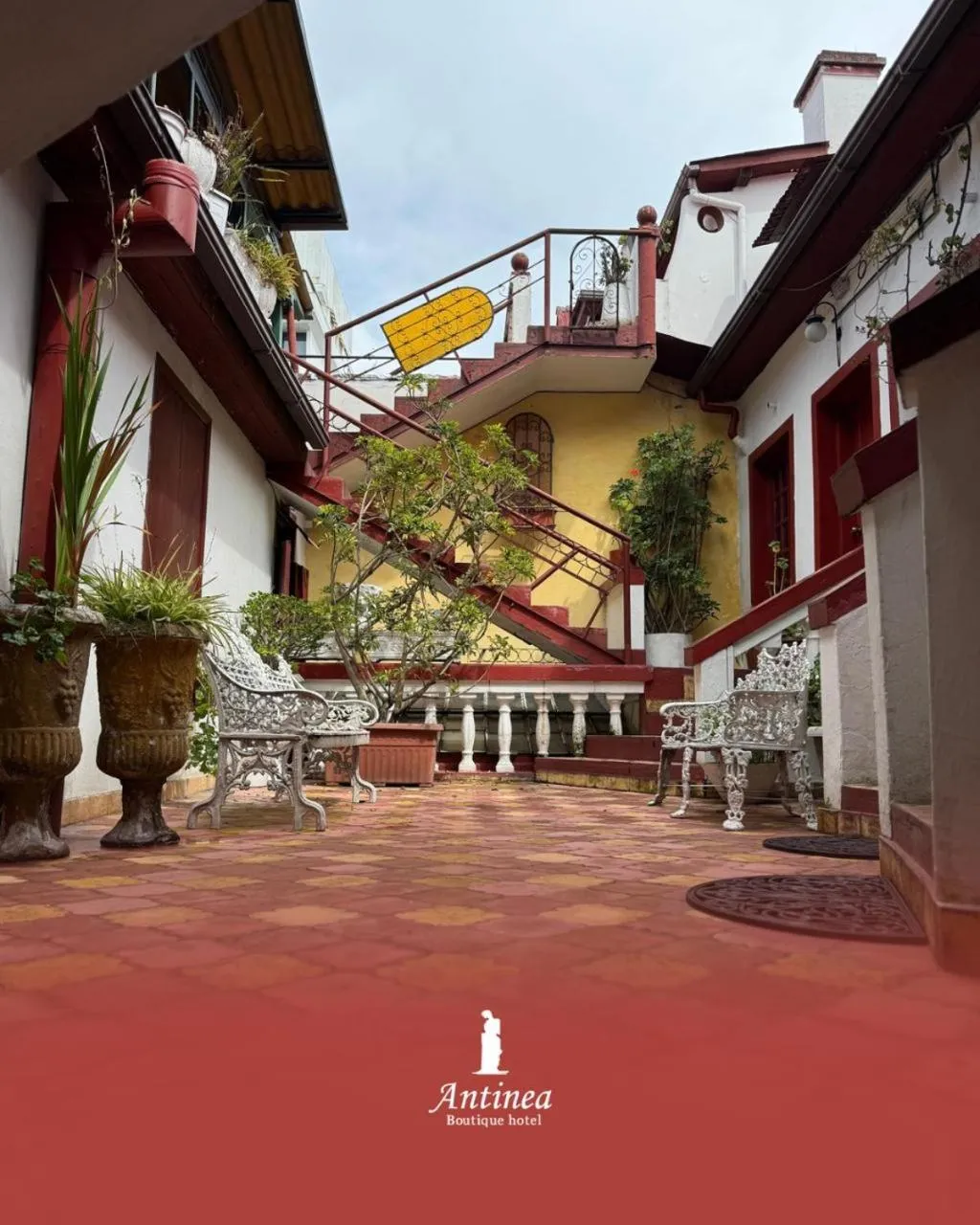 Patio in Boutique Hotel Antinea