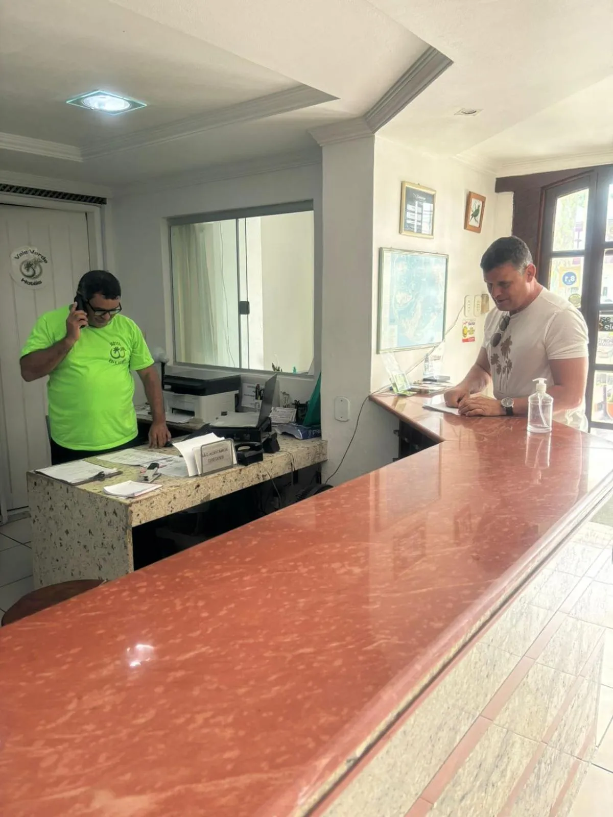 Lobby or reception in Hotel Vale Verde