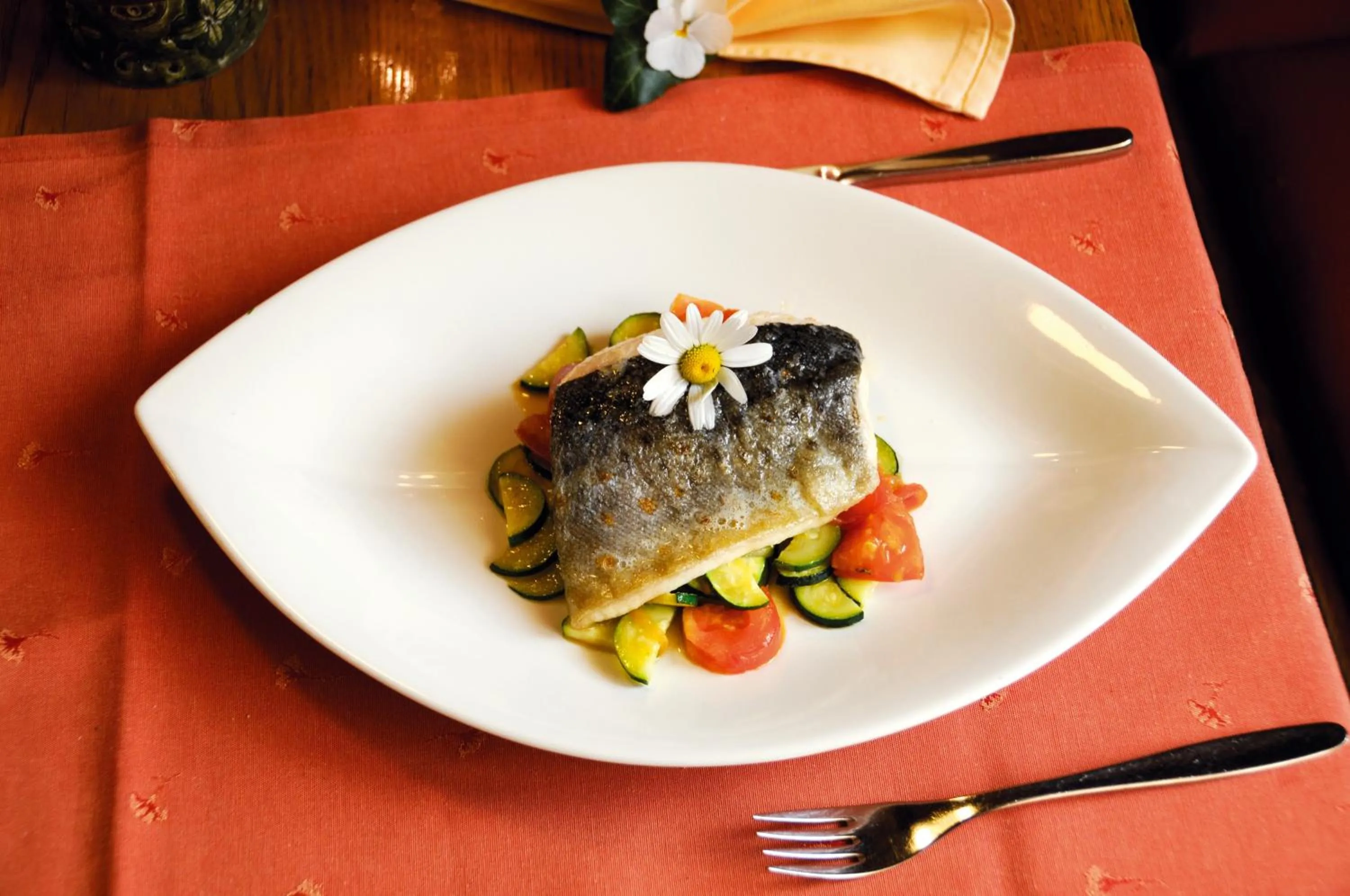 Food close-up in Hotel Bergkristall