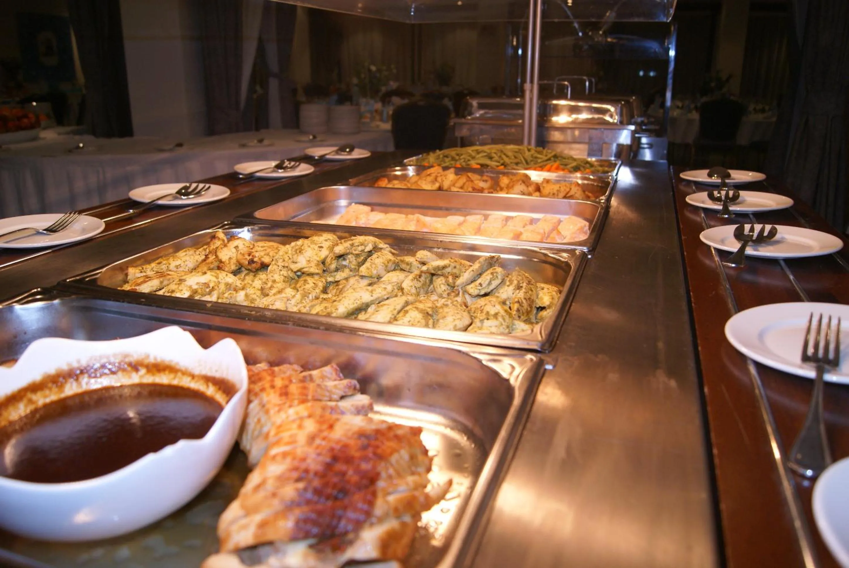 Food in M. Moniatis Hotel