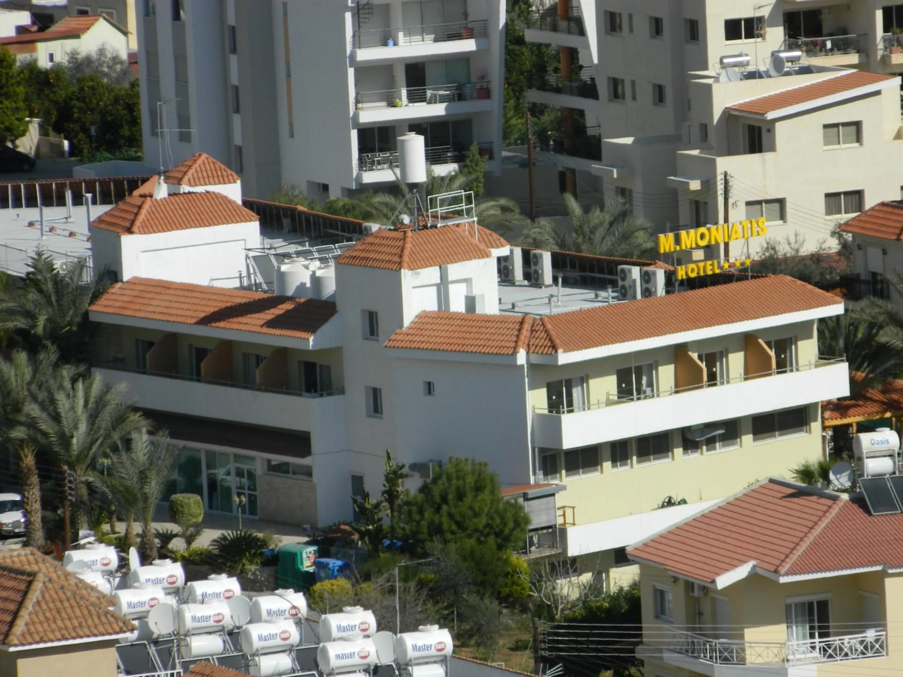 Bird's eye view in M. Moniatis Hotel