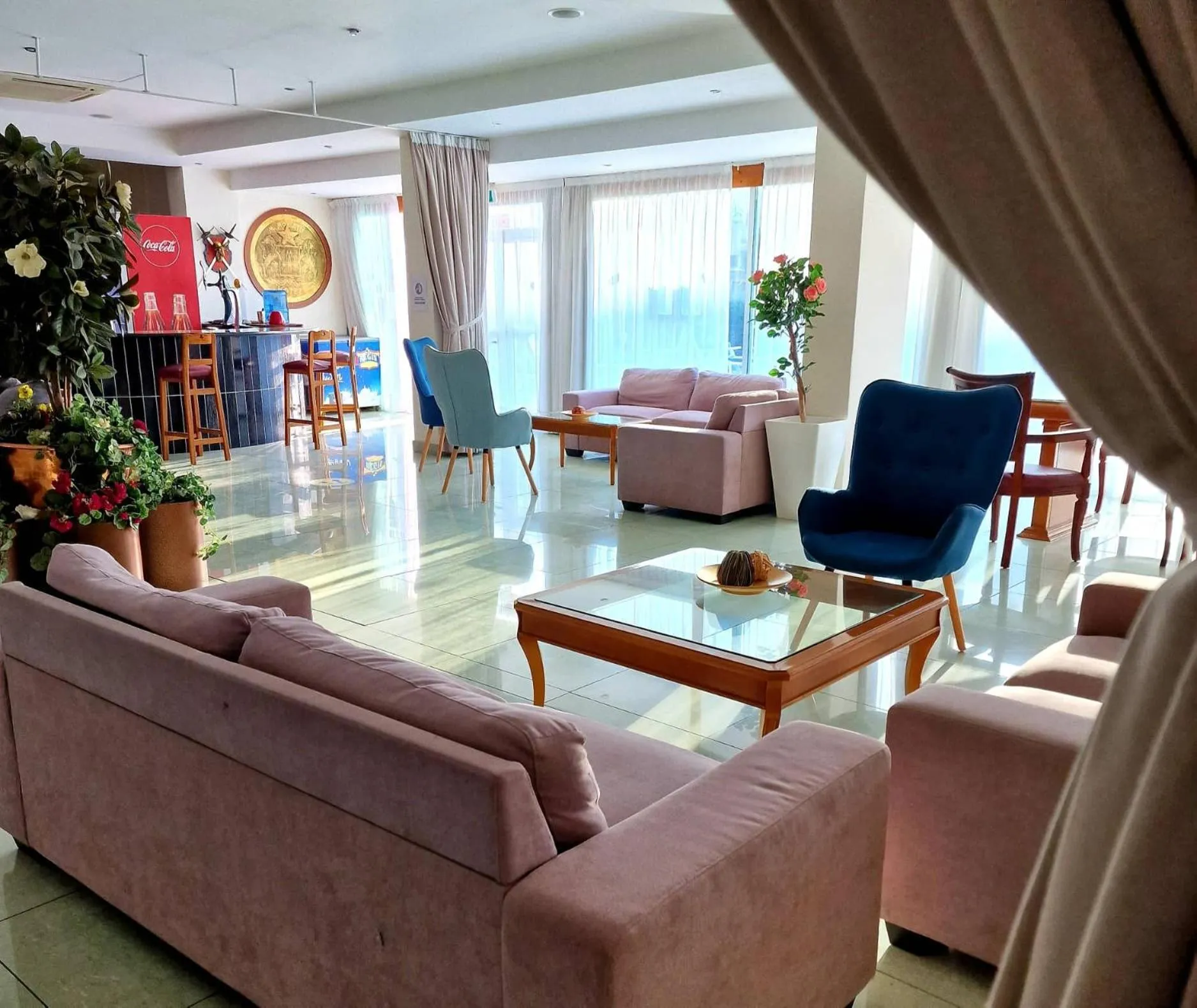 Lounge or bar in M. Moniatis Hotel