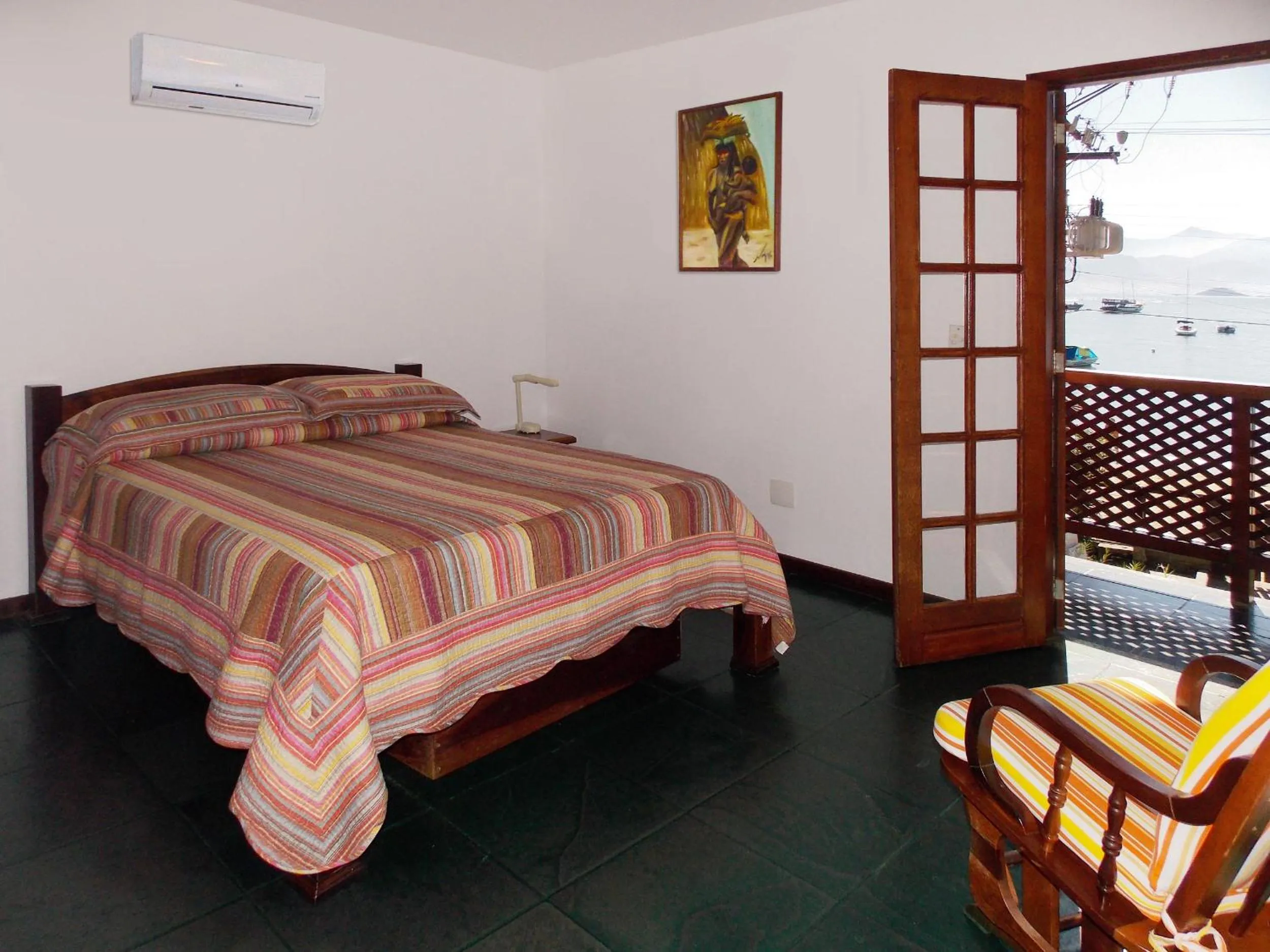 Bedroom, Bed in Pousada Ancoradouro