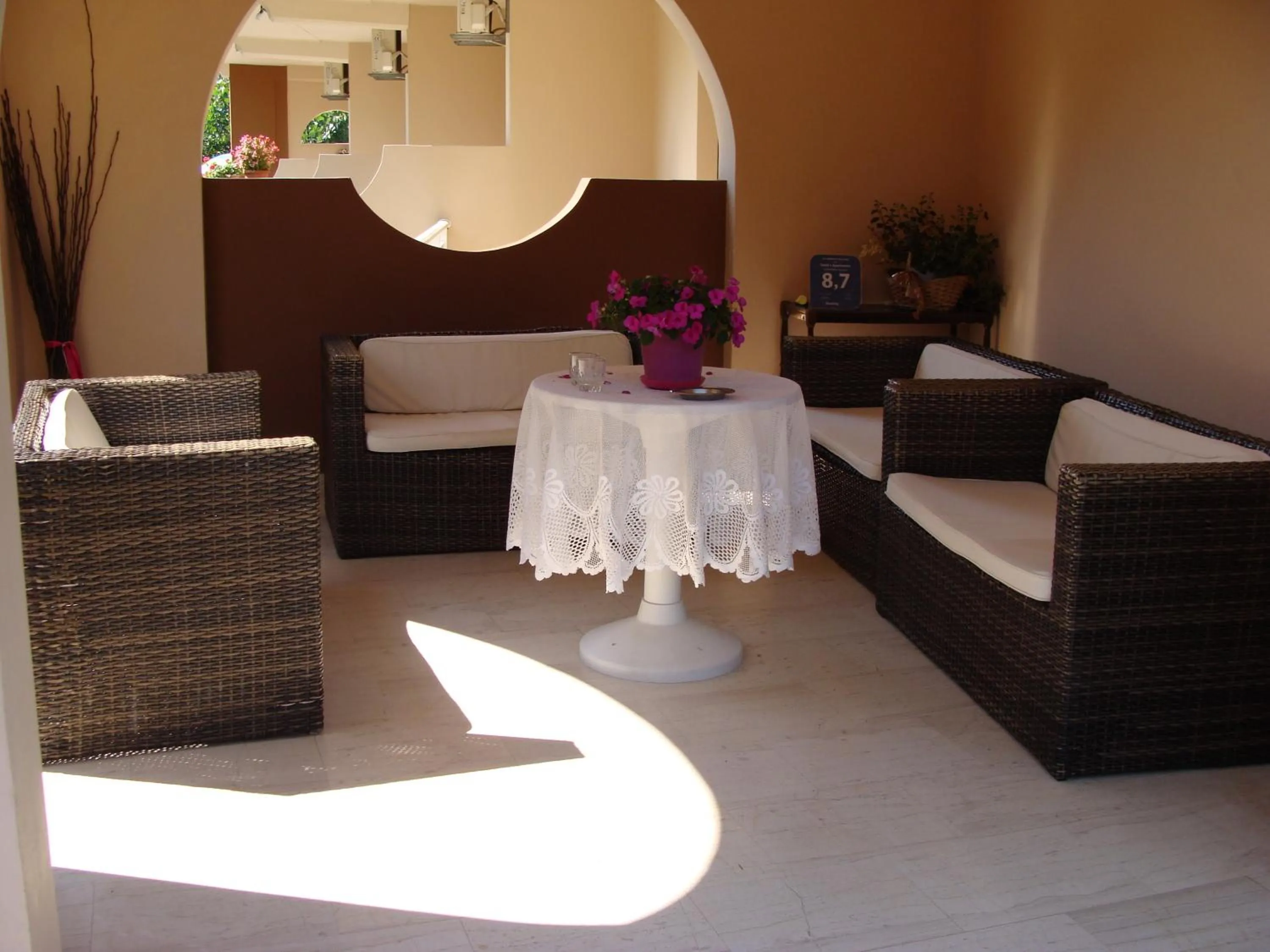 Lobby or reception in Toula's Apartments