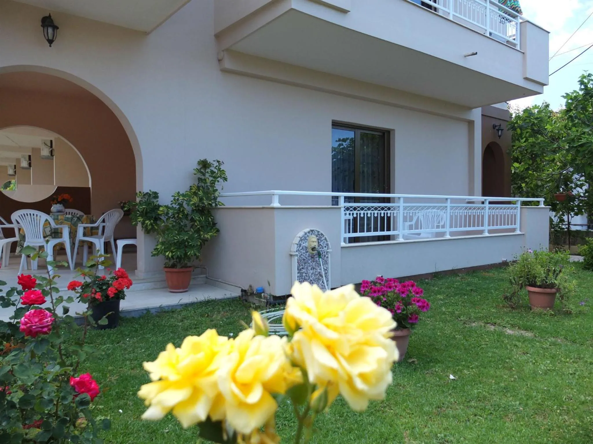 Garden in Toula's Apartments
