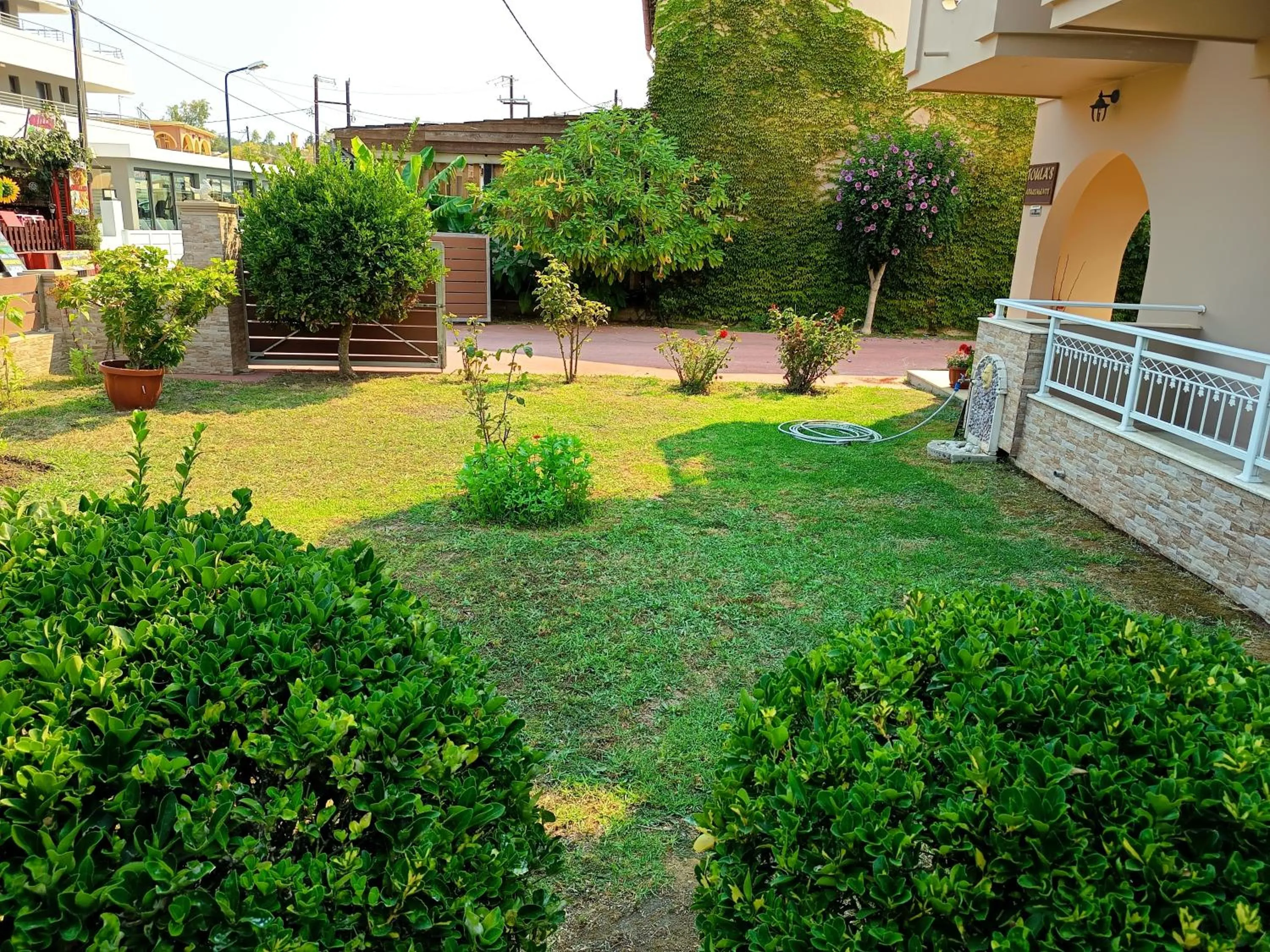Garden in Toula's Apartments