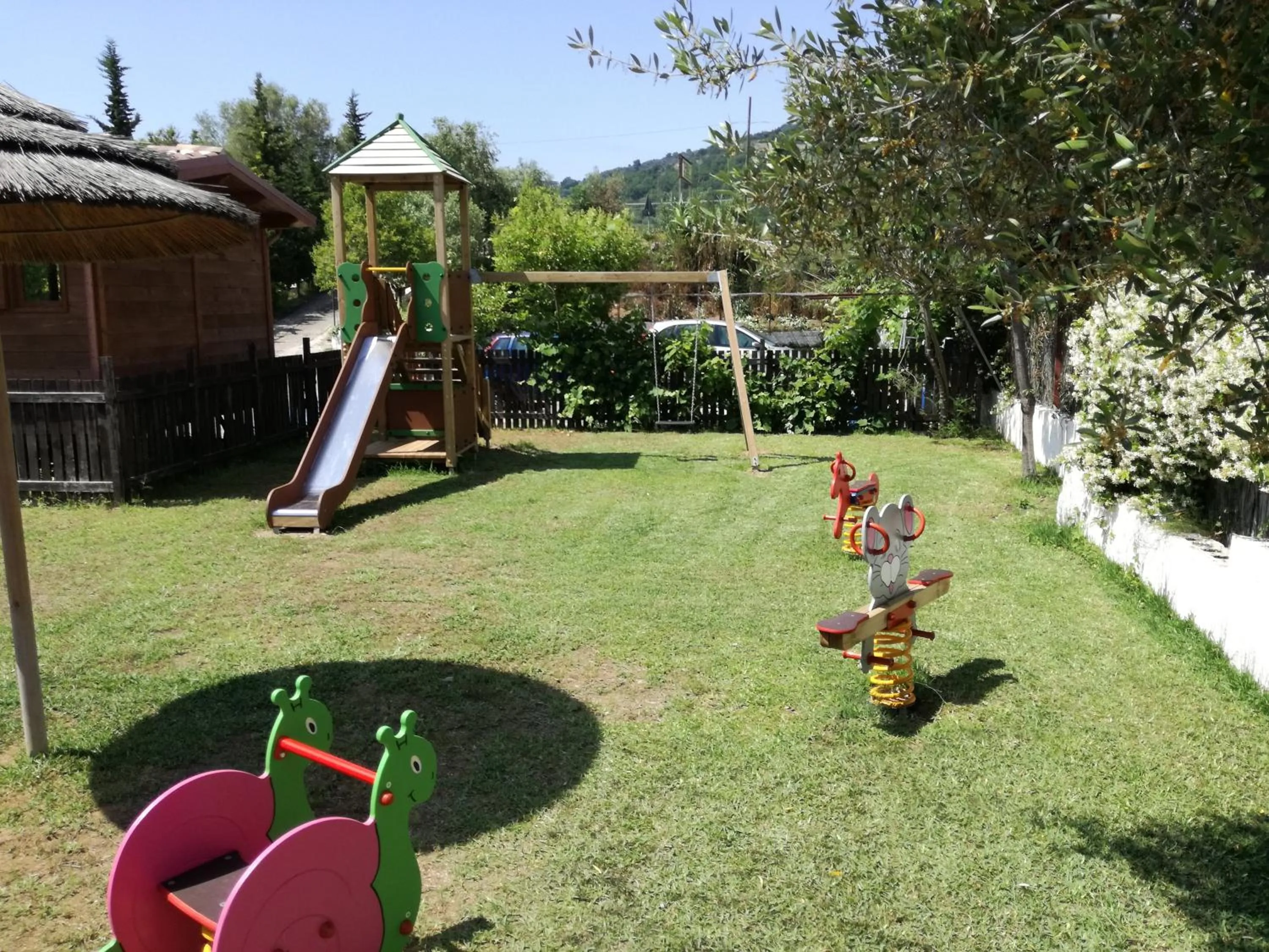 Children play ground in Hotel Villaggio Tabù