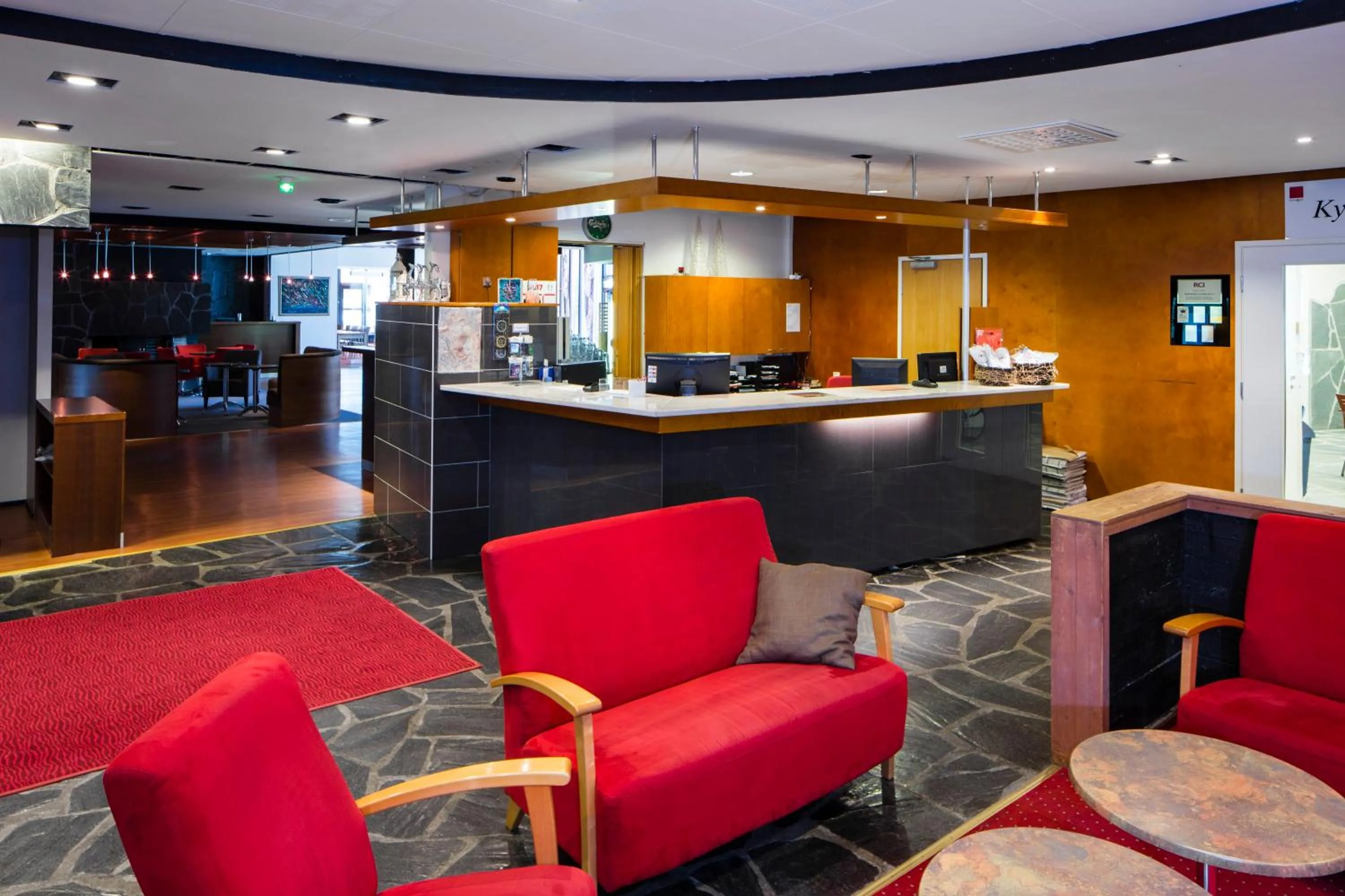 Lobby or reception in Holiday Club Salla Superior Apartments