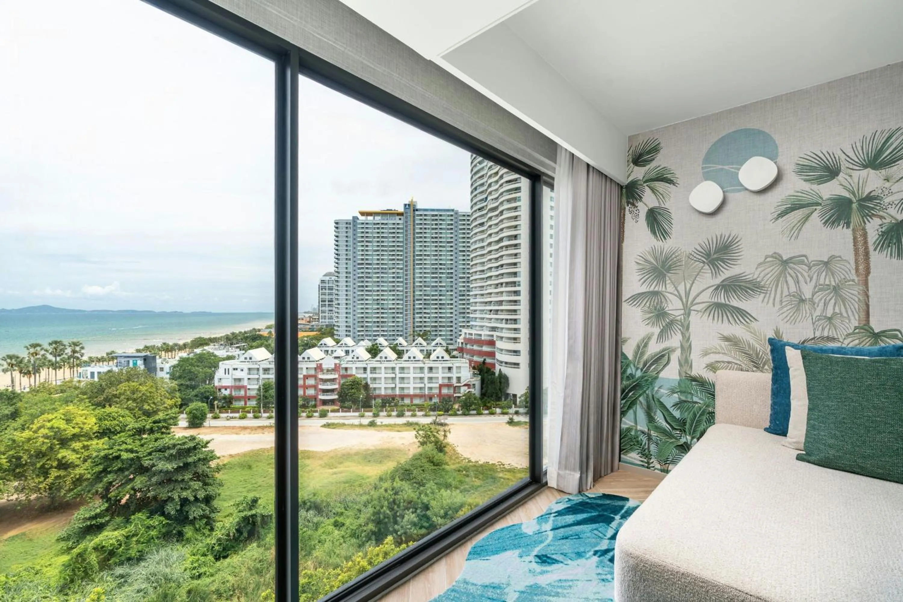 Living room in Pattaya Marriott Resort and Spa