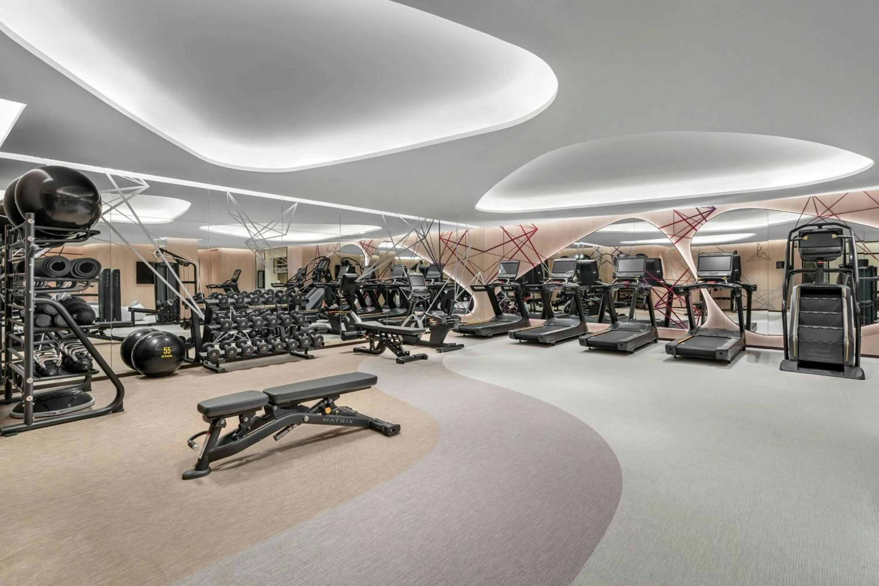 Fitness centre/facilities in Pattaya Marriott Resort and Spa
