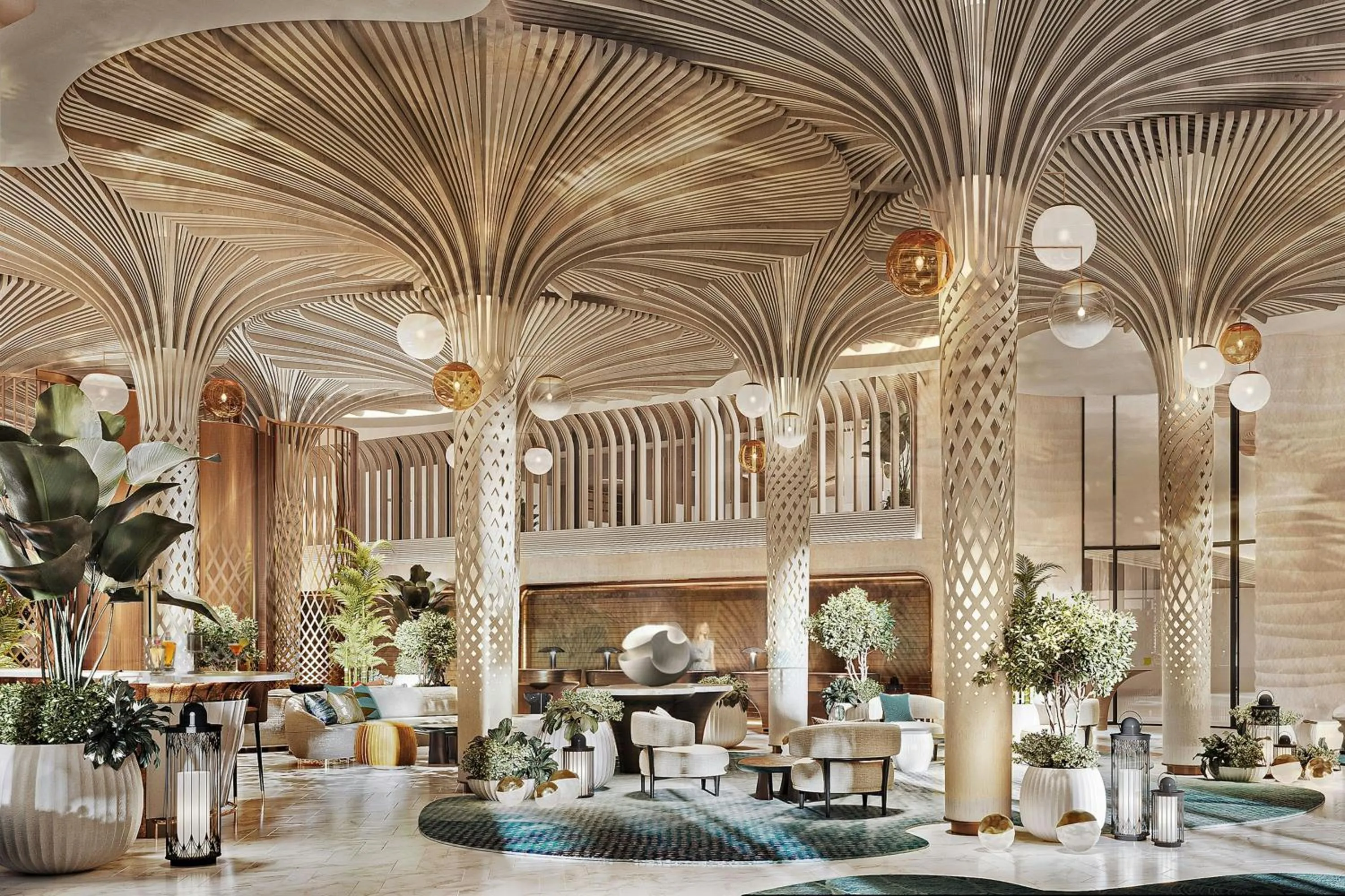 Lobby or reception in Pattaya Marriott Resort and Spa