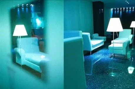 Living room, Bed in Residence The Catalogne