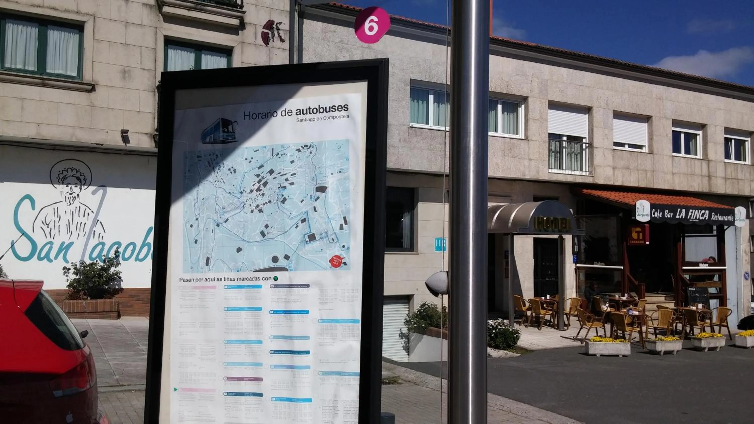 Facade/entrance in Hotel San Jacobo