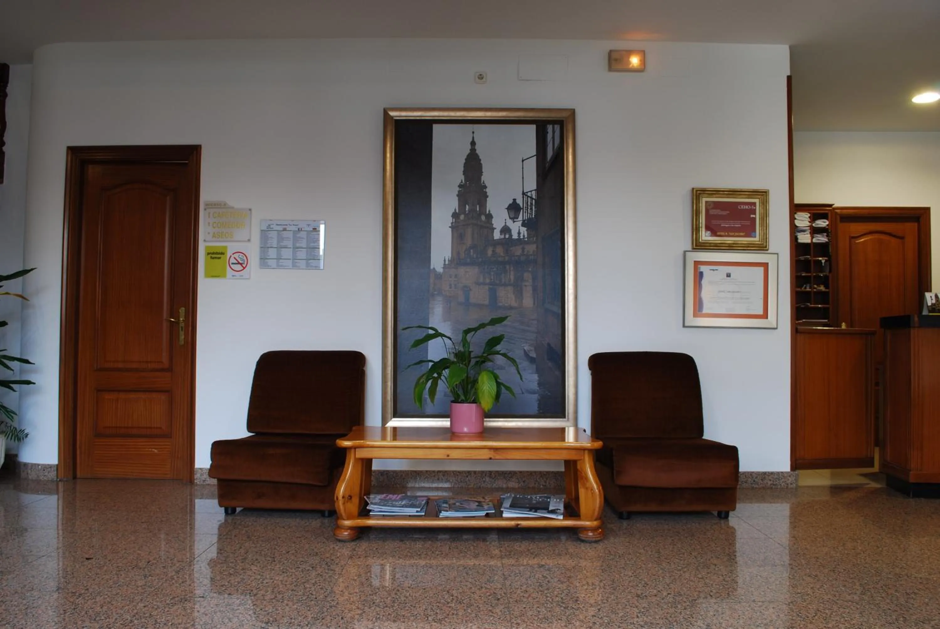 Lobby or reception in Hotel San Jacobo