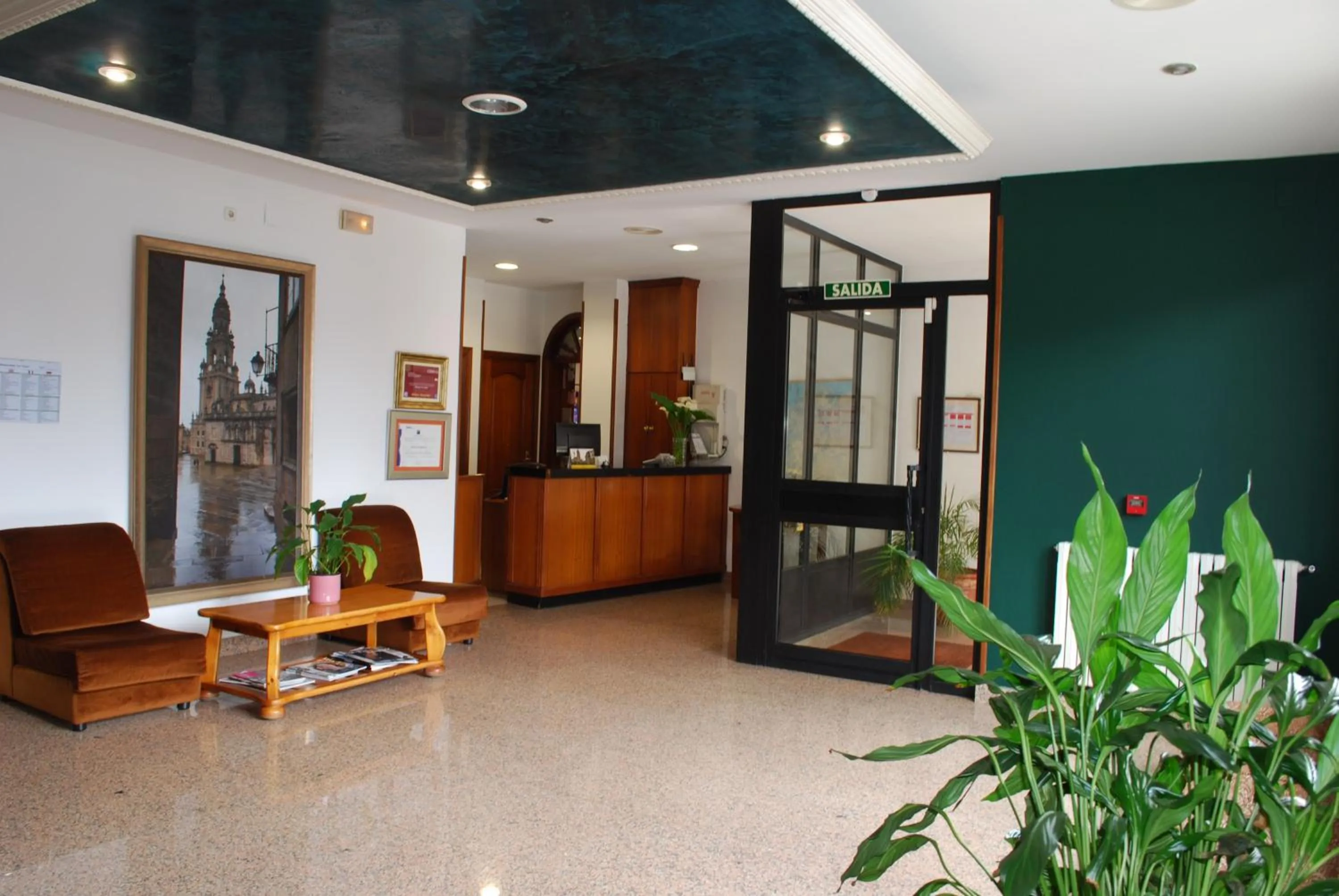 Lobby or reception in Hotel San Jacobo