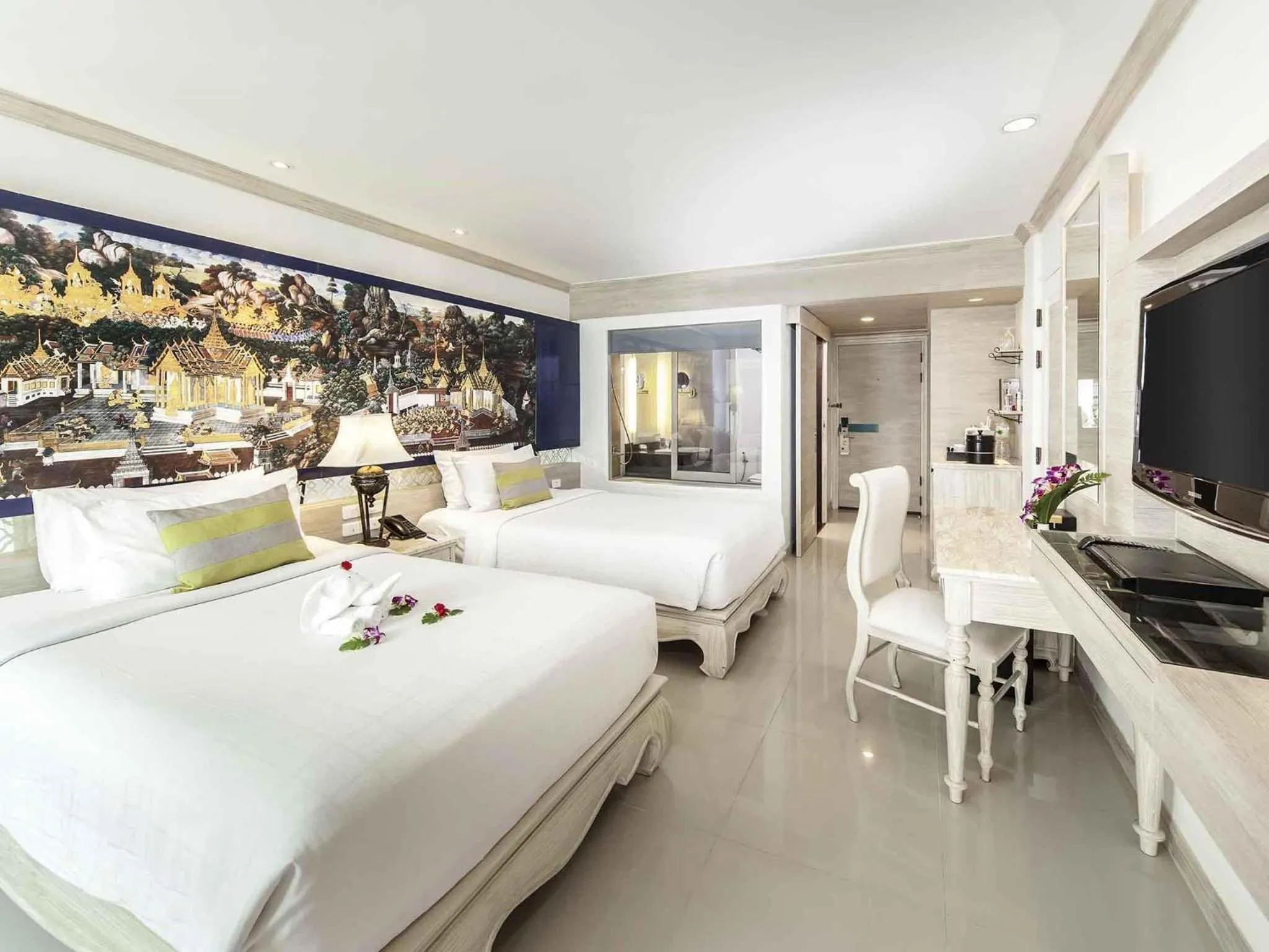 Bedroom, Bed in Novotel Phuket Resort