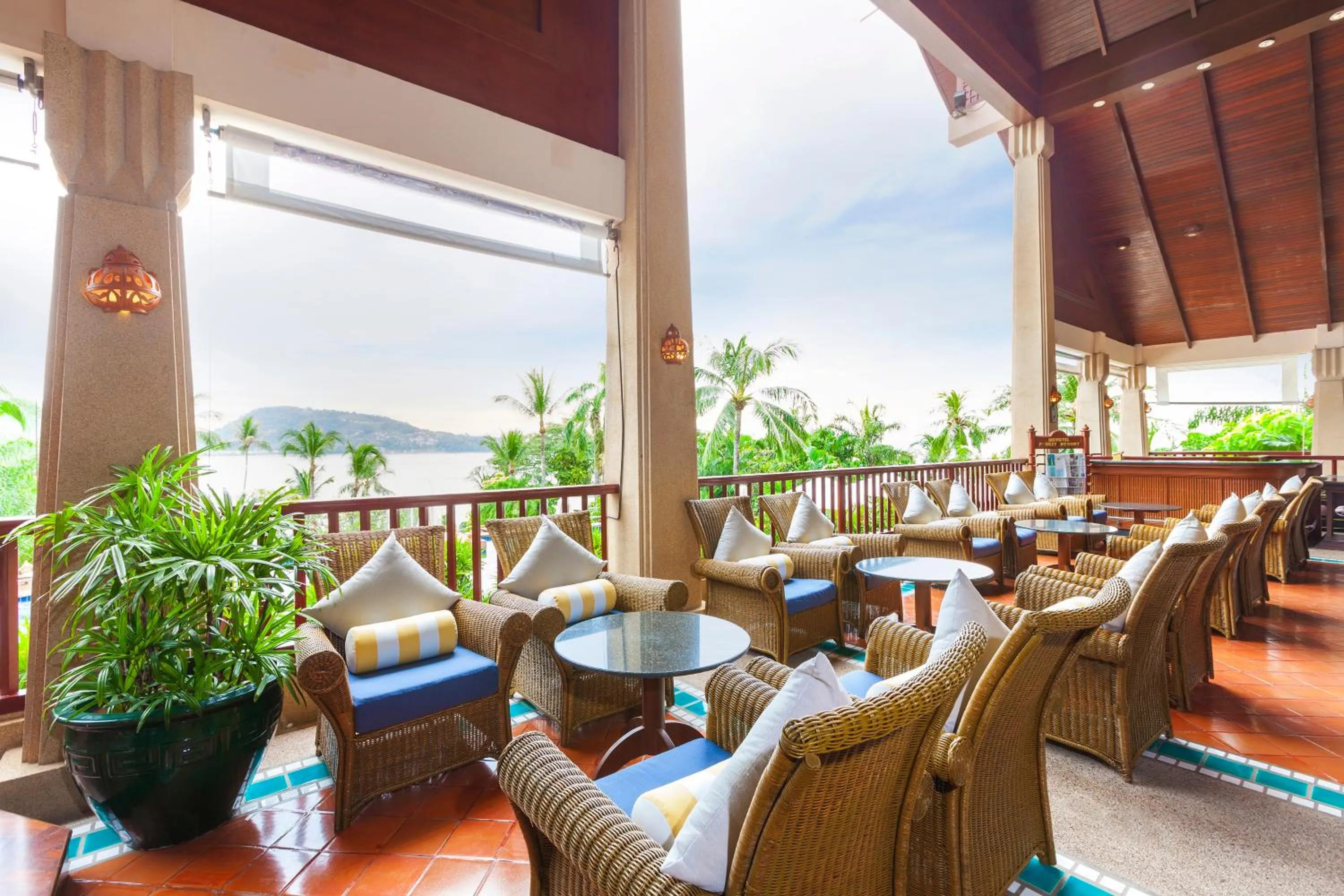 Lobby or reception in Novotel Phuket Resort