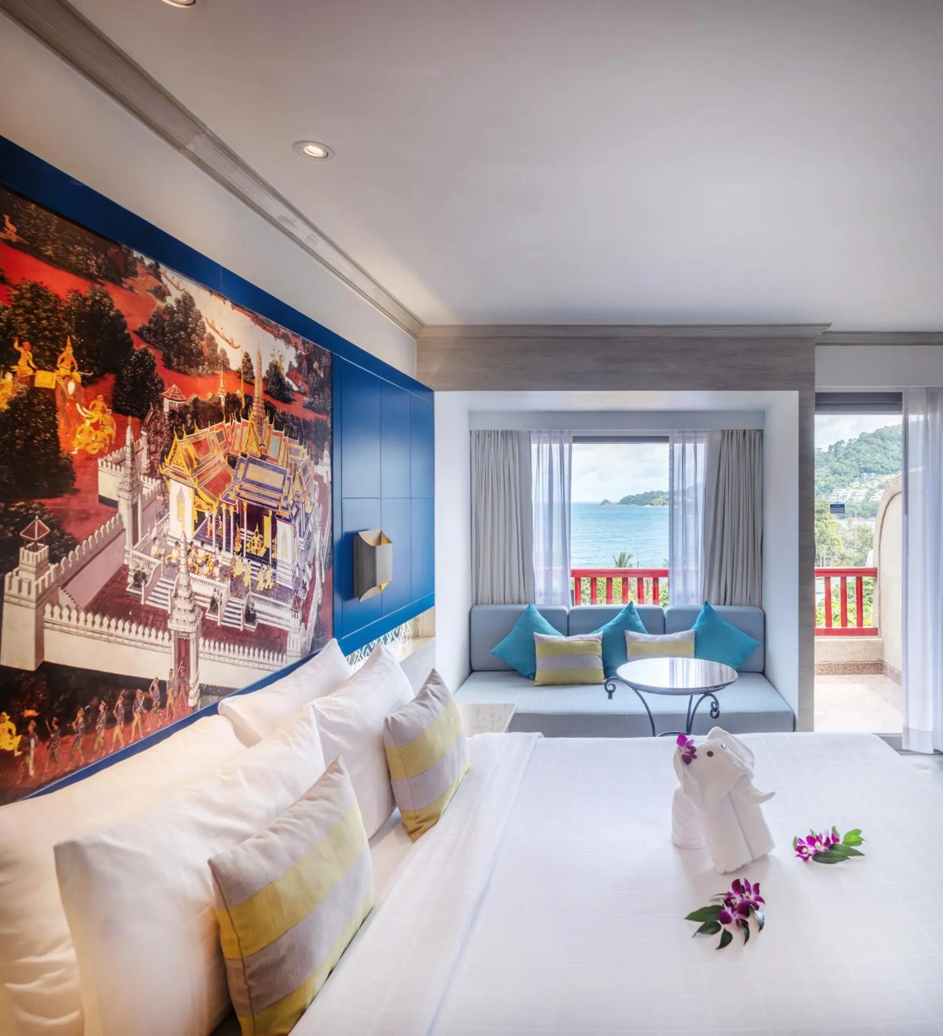 Bed in Novotel Phuket Resort