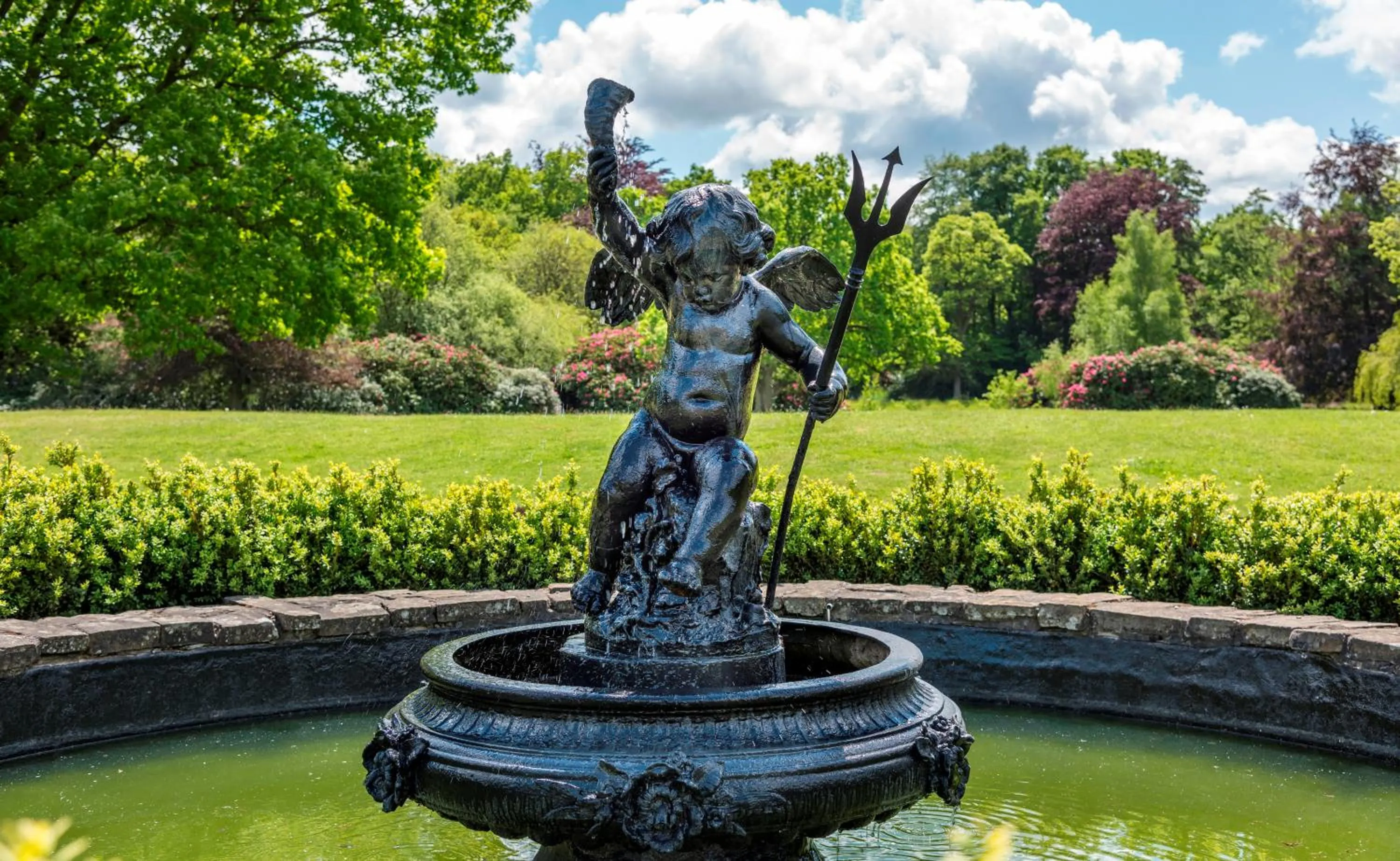 Garden in Petwood Hotel